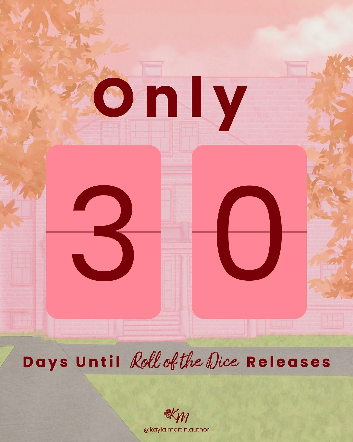 One month away from the release of Roll of the Dice!! 🥰💞🎲

What to expect: 
&mdash; College Romance
&mdash; Queer Rep (Bi &amp; Demi)
&mdash; Dual POV
&mdash; Open Door Spicy Scenes
&mdash; Fake Dating
&mdash; Opposites Attract
&mdash; Enemies to 