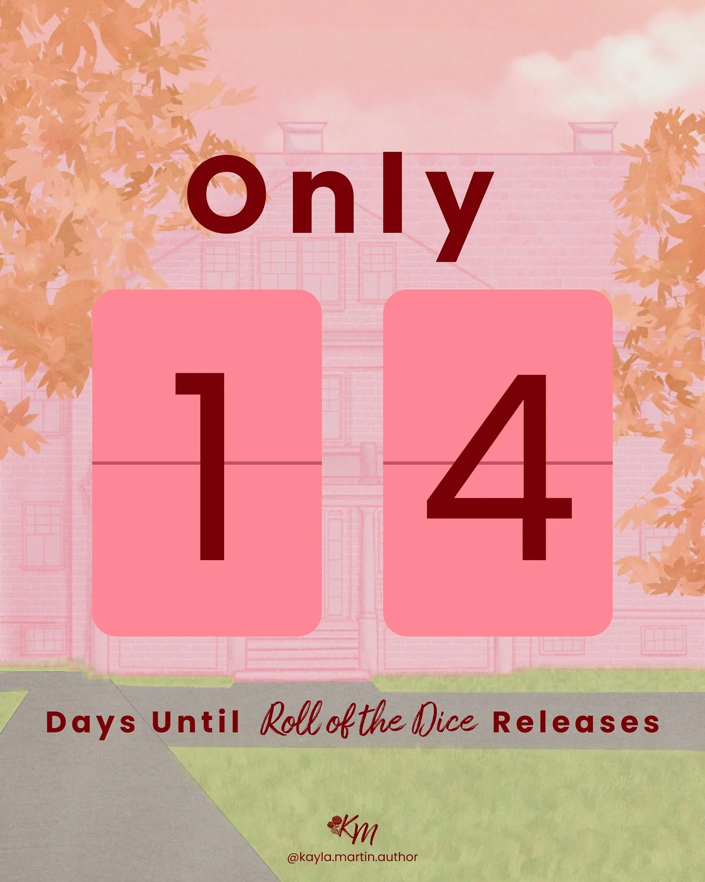 Two weeks away from the release of Roll of the Dice!! 🥰💞🎲

What to expect: 
&mdash; College Romance
&mdash; Queer Rep (Bi &amp; Demi)
&mdash; Dual POV
&mdash; Open Door Spicy Scenes
&mdash; Fake Dating
&mdash; Opposites Attract
&mdash; Enemies to 