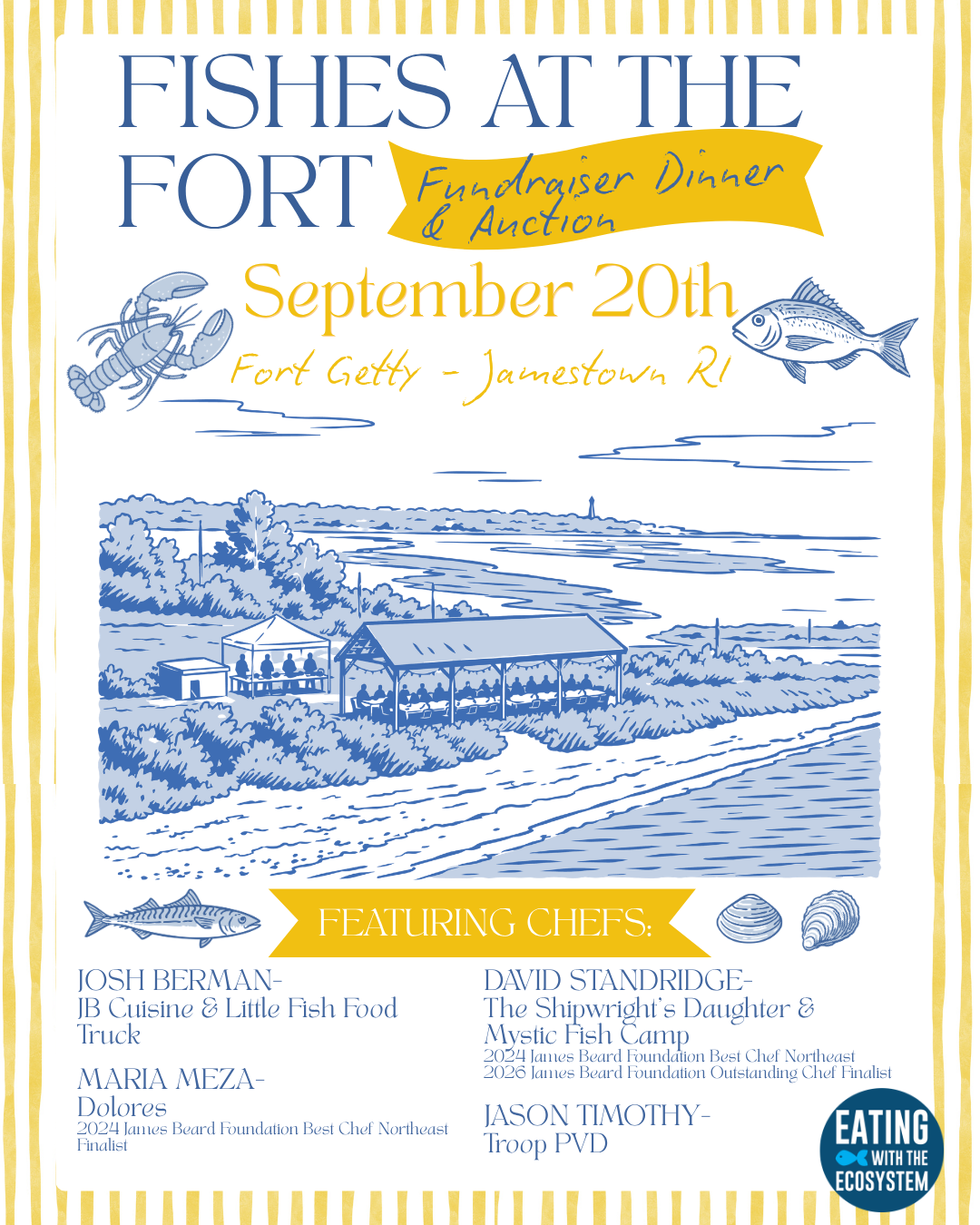 Fishes at the Fort | Eating with the Ecosystem Fundraiser 