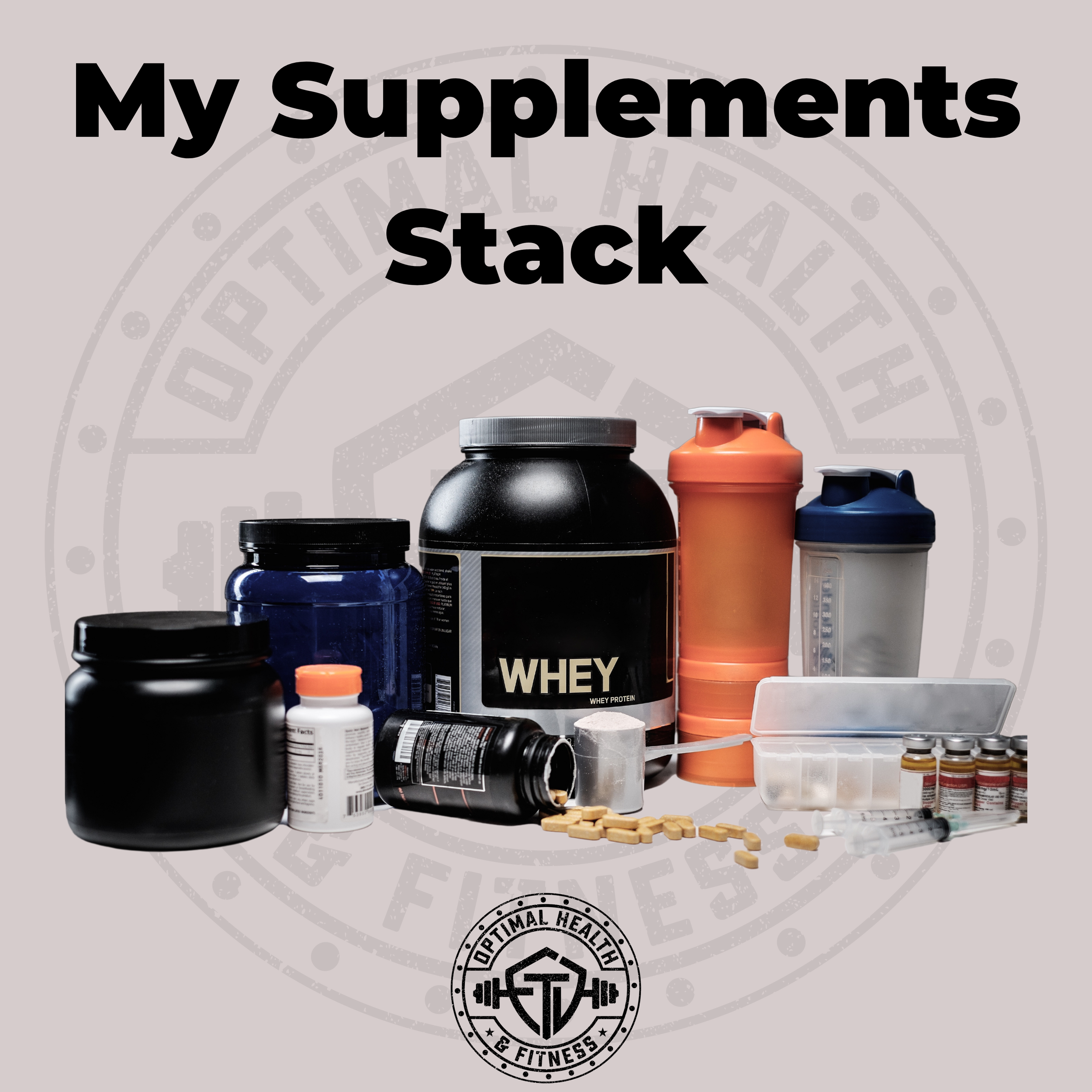 My Supplements Stack