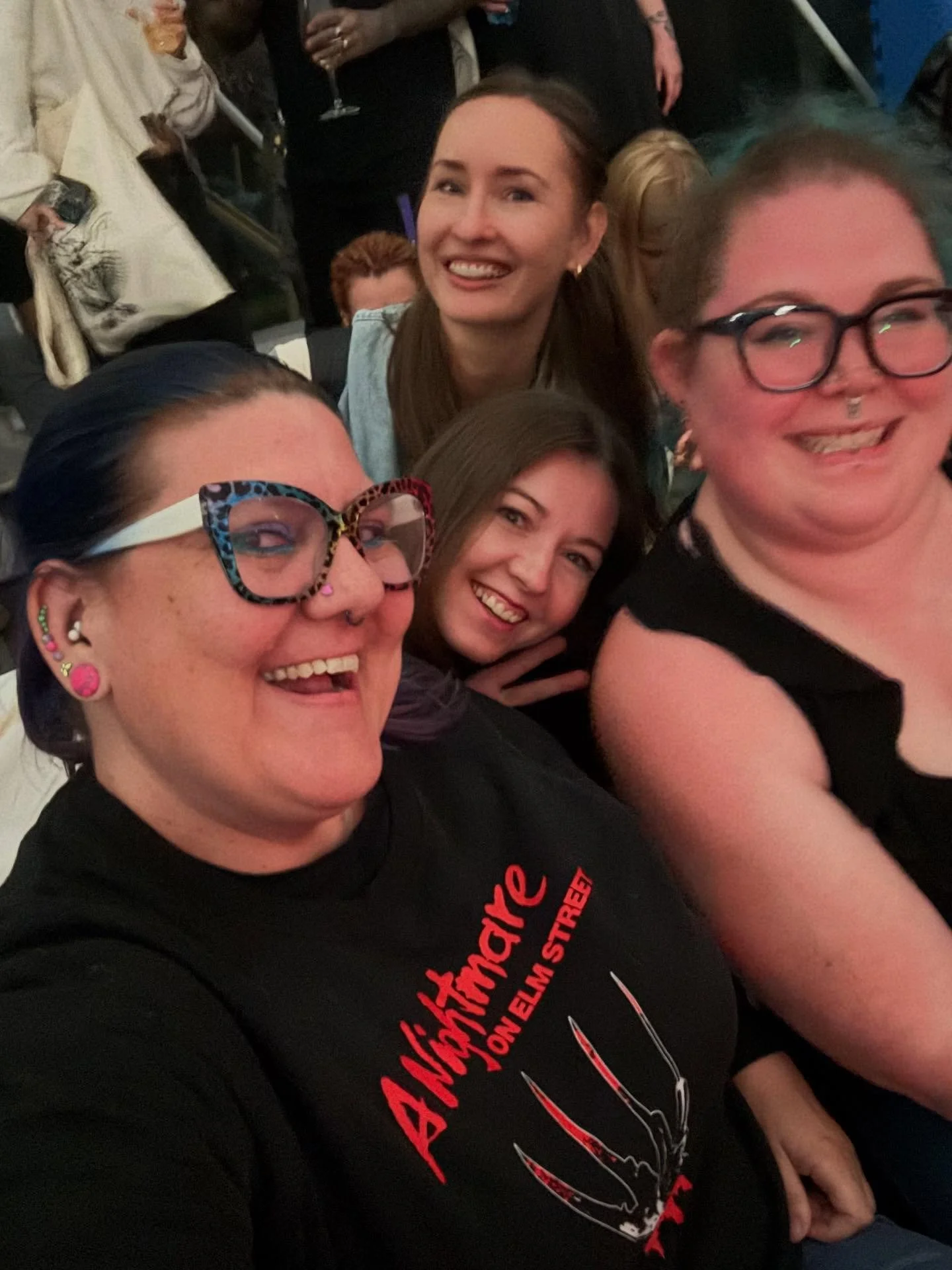 Throwback to Poland 🤩proof that piercers are the same everywhere: obsessed with jewelry and always talking shop.