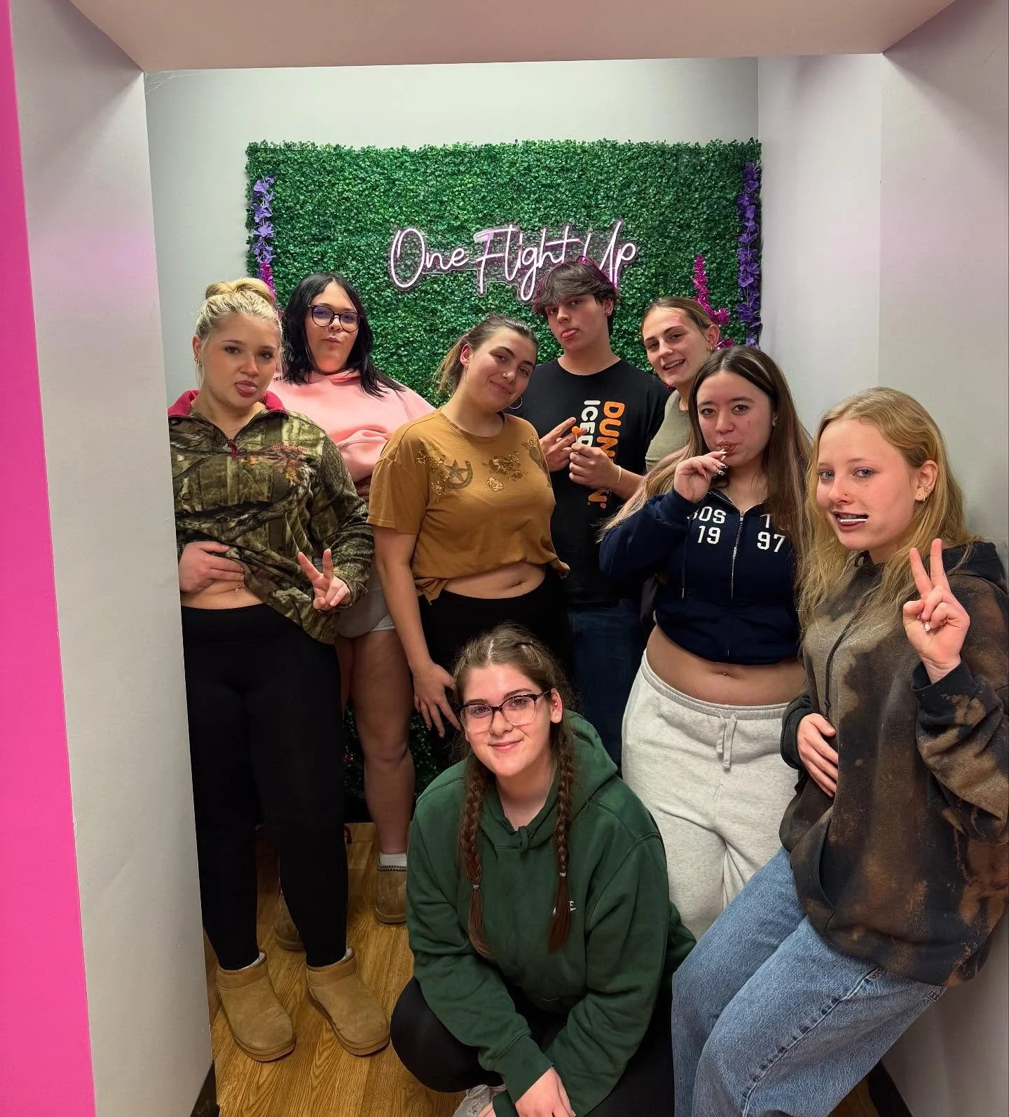 We kicked off today with a huge party and wrapped it up with another one! 🎉

Did you know we can accommodate group piercings for up to 10 people at a time?

Planning something bigger? If your group is more than 10, just reach out and we&rsquo;ll tak