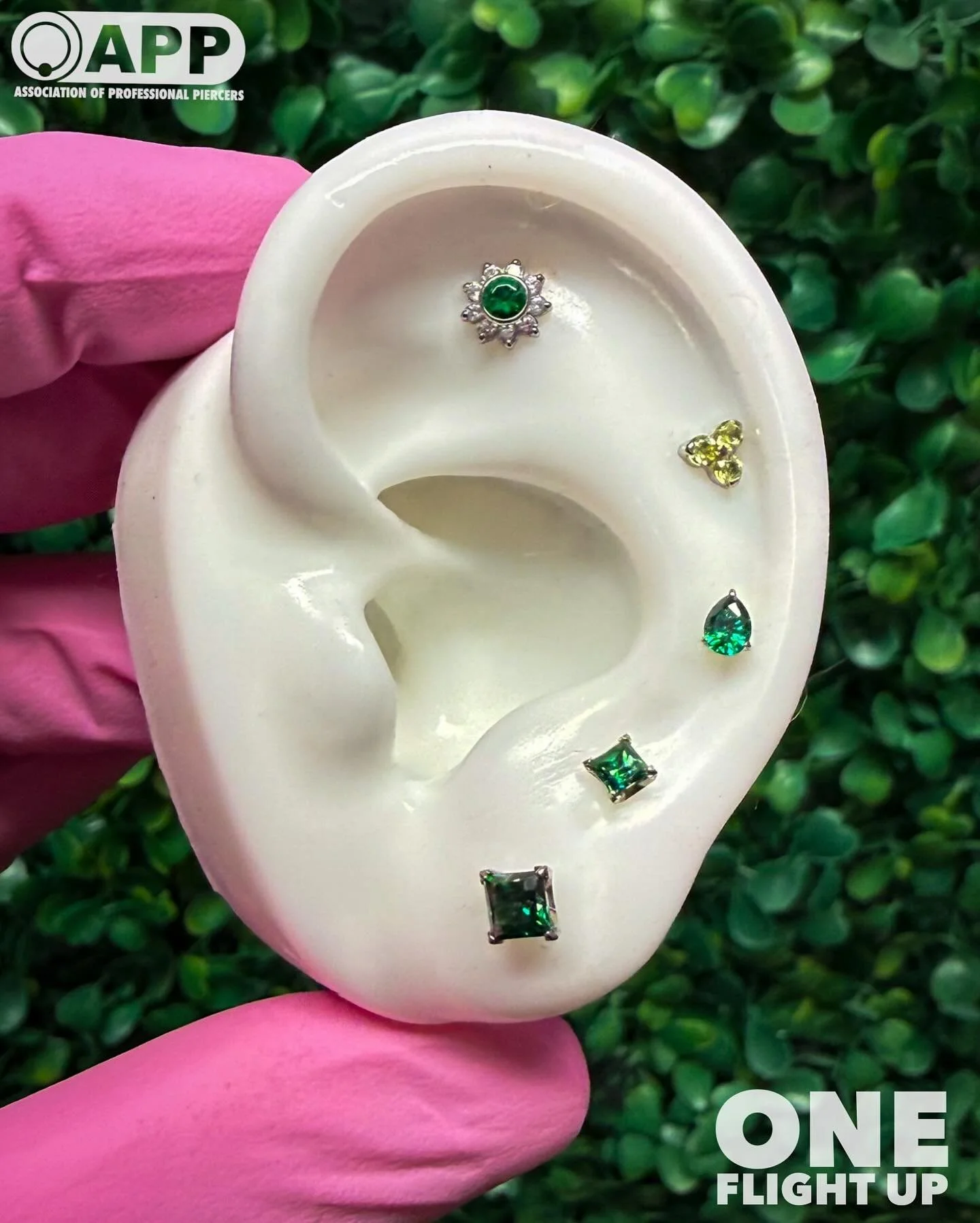 Happy St. Patrick&rsquo;s Day from One Flight Up Body Piercing! 🍀✨

Whether you&rsquo;re celebrating with green beer, good friends, or a little sparkle in your ears&hellip; we&rsquo;re here for it. 💚💎