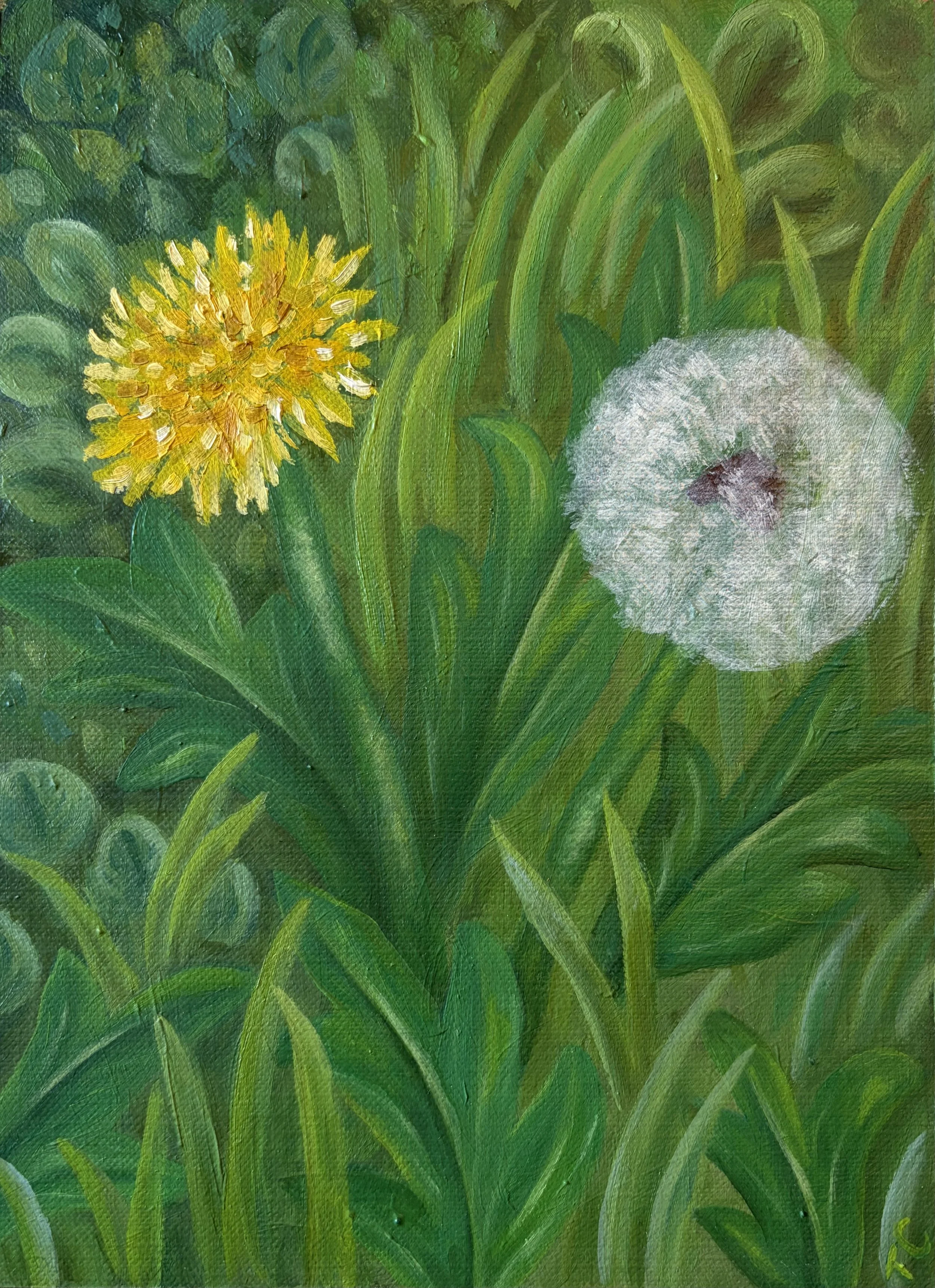 A Quiet Moment, 8"x6", oil on canvas paper, 2025.