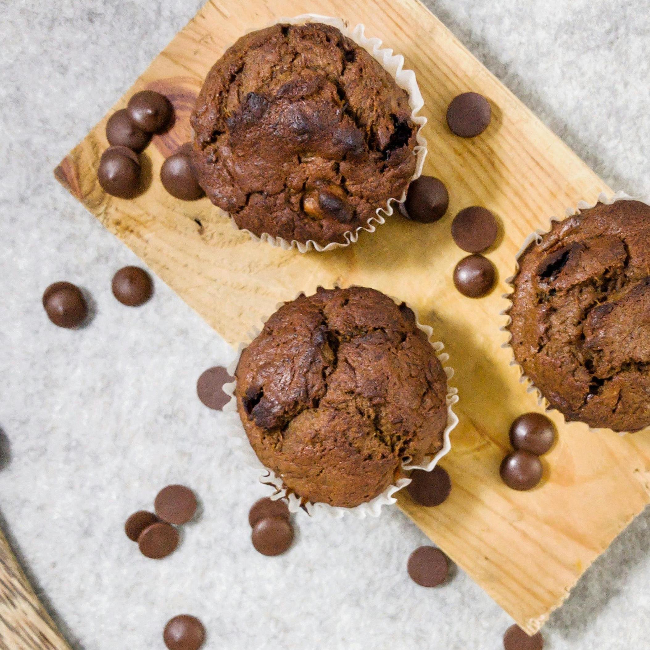 Healthy Chocolate Muffins