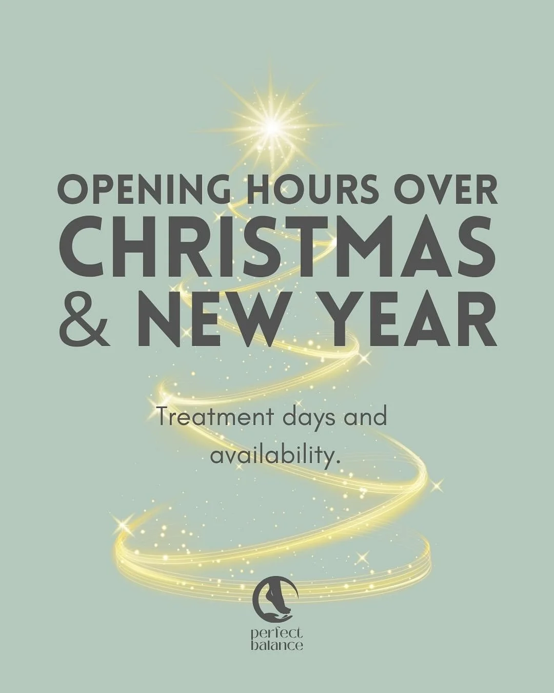 Have you booked in your December treatment?

It&rsquo;s a busy time of year for everyone however, setting aside just 1 hour to give your wellbeing a good boost could make all the difference to you this festive season. 

There&rsquo;s something for ev