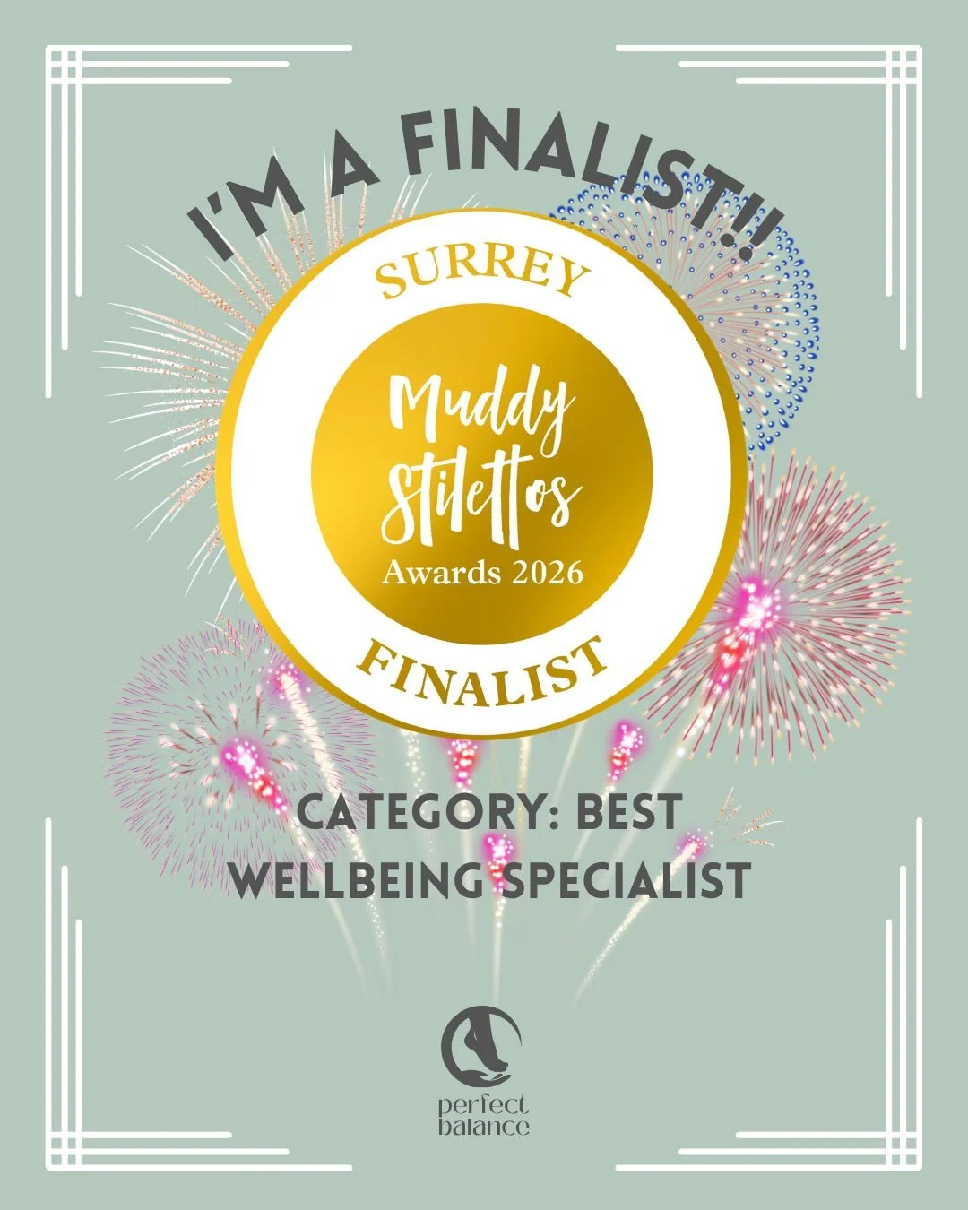 Eeeek! The countdown is on!! 

Only one week to go!🤞🏻

Firstly, I would just like to say a BIG THANK YOU to everyone who has voted for Perfect Balance so far 🙌🏻 I&rsquo;m certainly feeling the 💗 and can&rsquo;t tell you how much I appreciate you