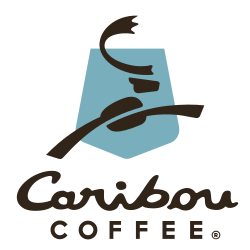 Logo of Caribbean Coffee featuring a stylized coffee cup and the company name.