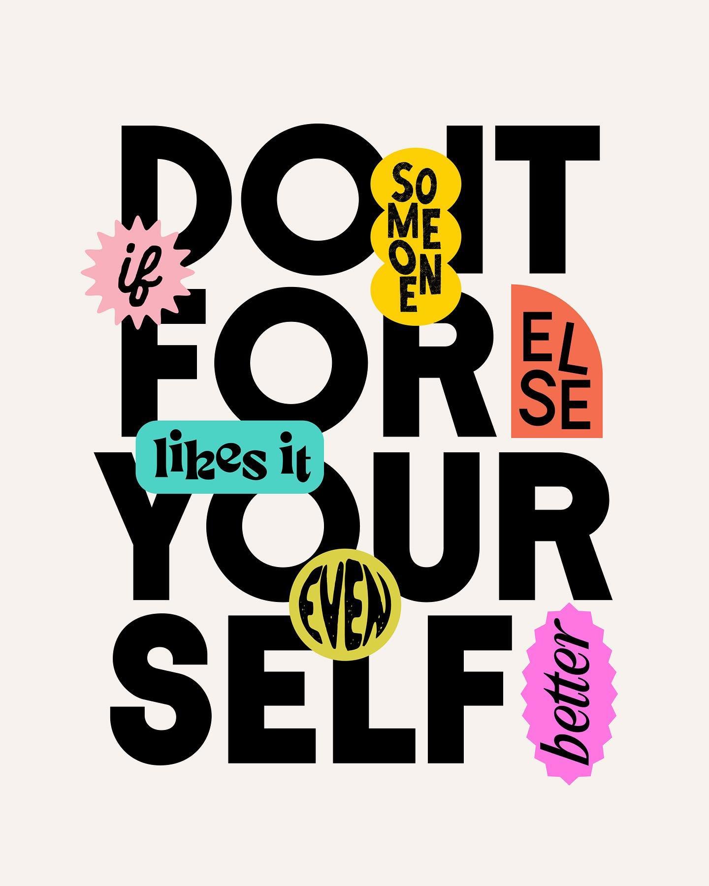This is your weekly reminder to just create and put yourself out there. Stop worrying about what others will think, just do it for yourself 💖😘🤗🫶🏻
.
.
.
#graphicdesigncommunity #graphicdesigndaily #designadvice #designtips #digitaldesign #freelan