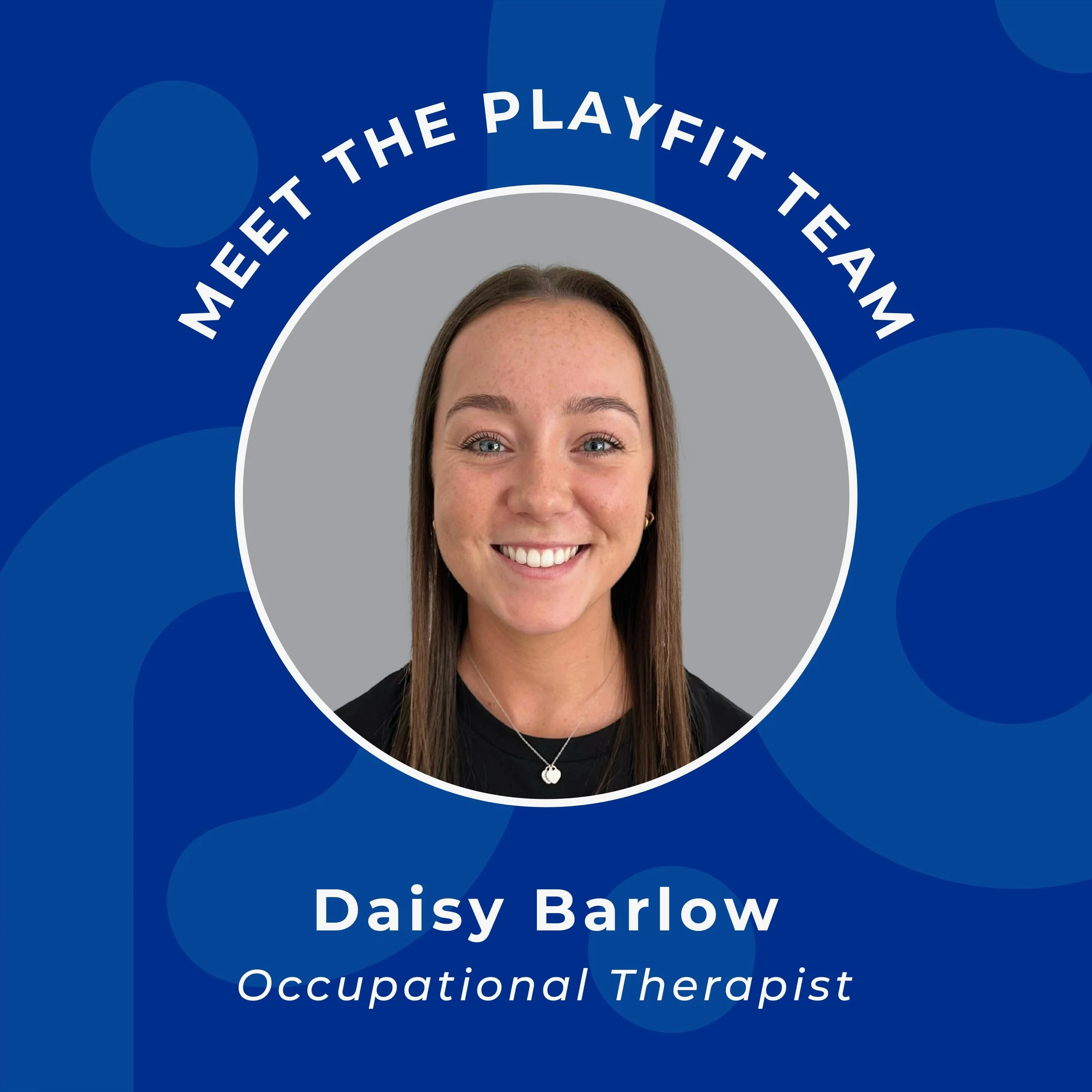 Meet Daisy, Playfit&rsquo;s newest OT!  
Daisy brings a wealth of experience across many areas of occupational therapy, having worked with toddlers through to teens and adults in a variety of settings 🌟  
Over the past 18 months Daisy has been provi
