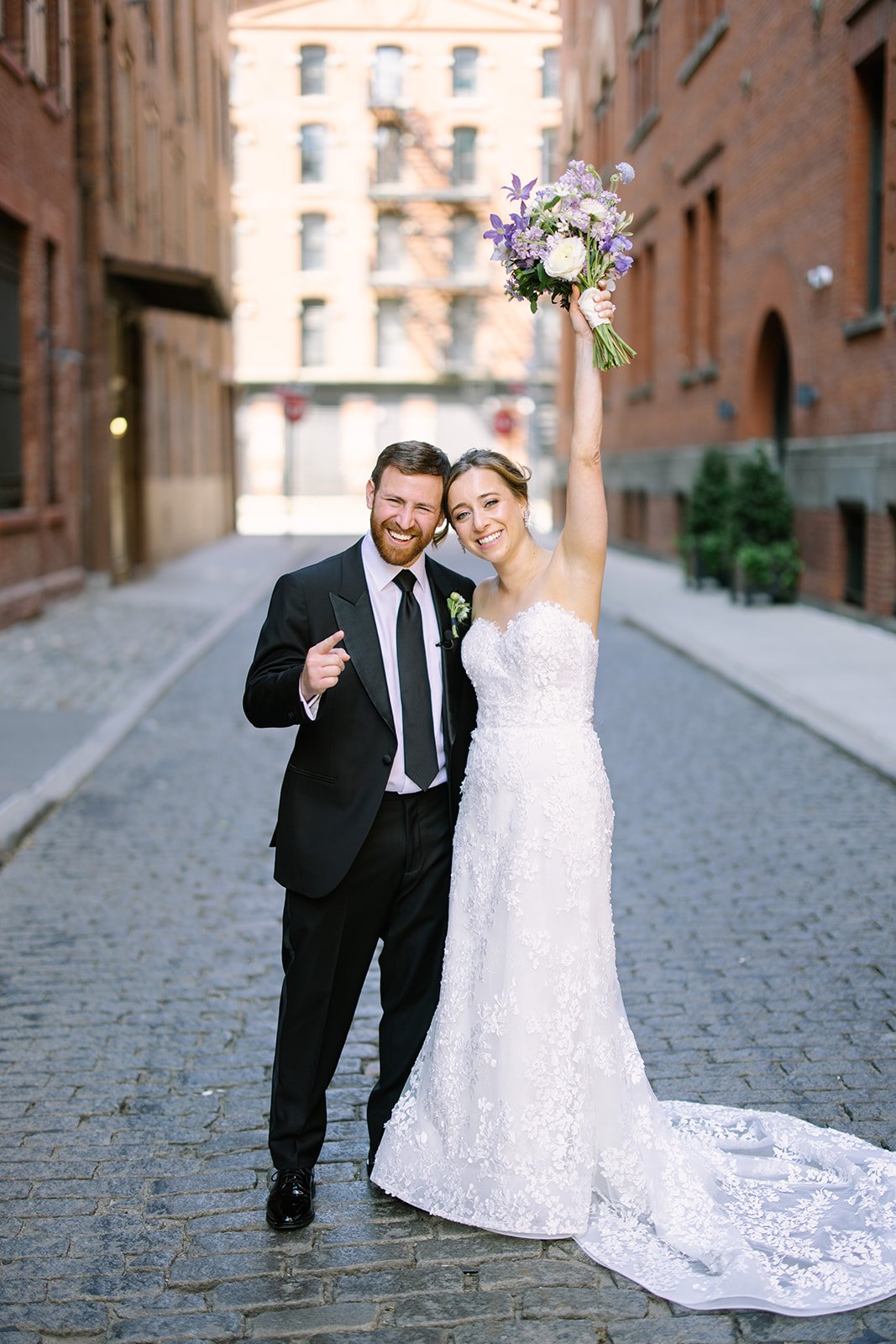 Bride and Groom in Tribeca