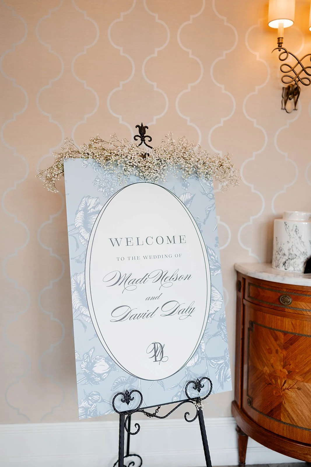 Wedding Welcome Sign