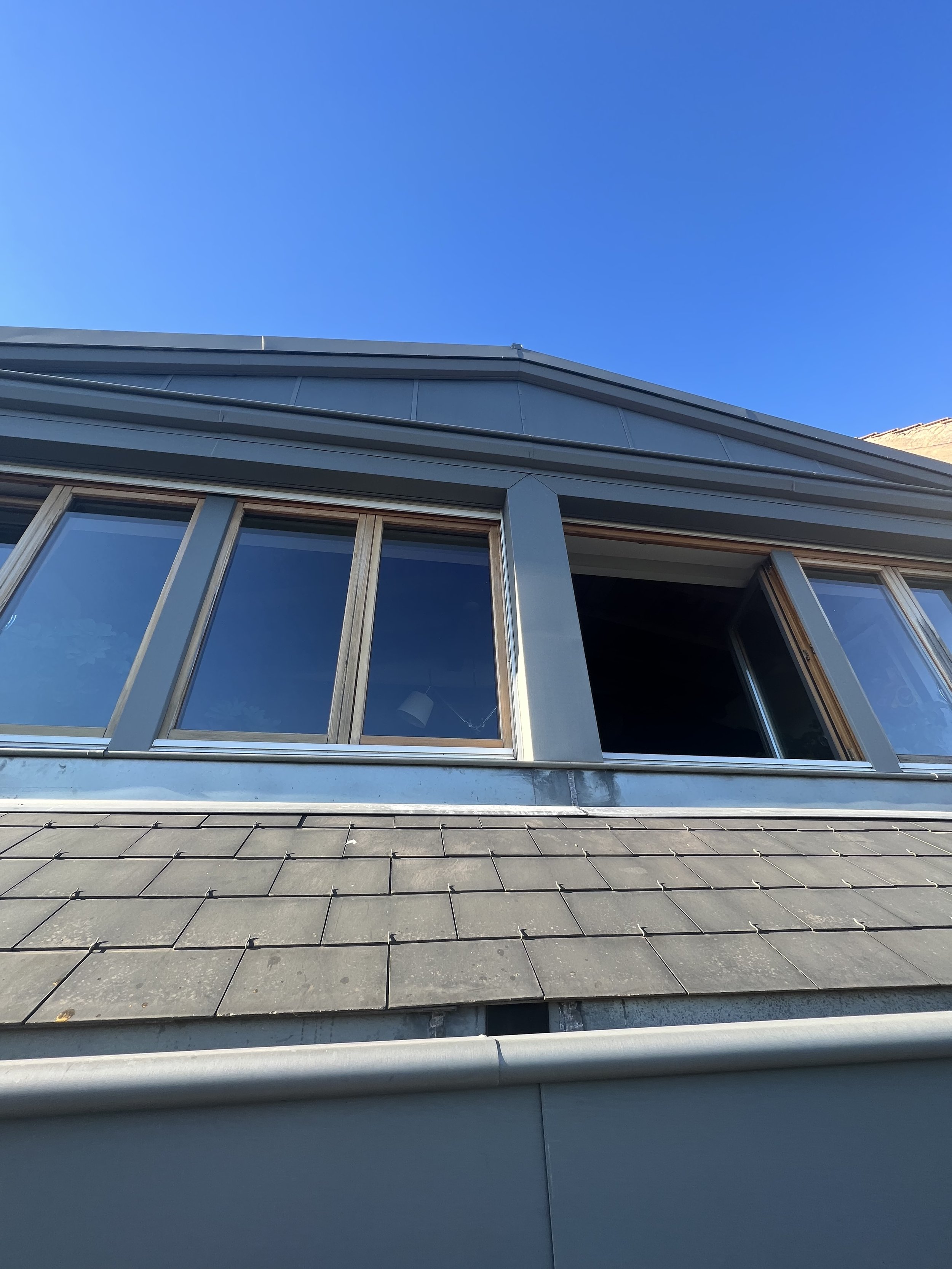 Façade - Habillage en zinc Quartz
