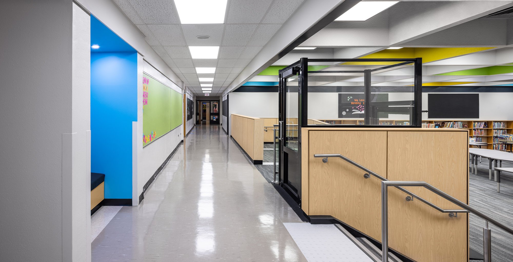Beaverlodge School Library Accessible Upgrade | Sternberg Architecture