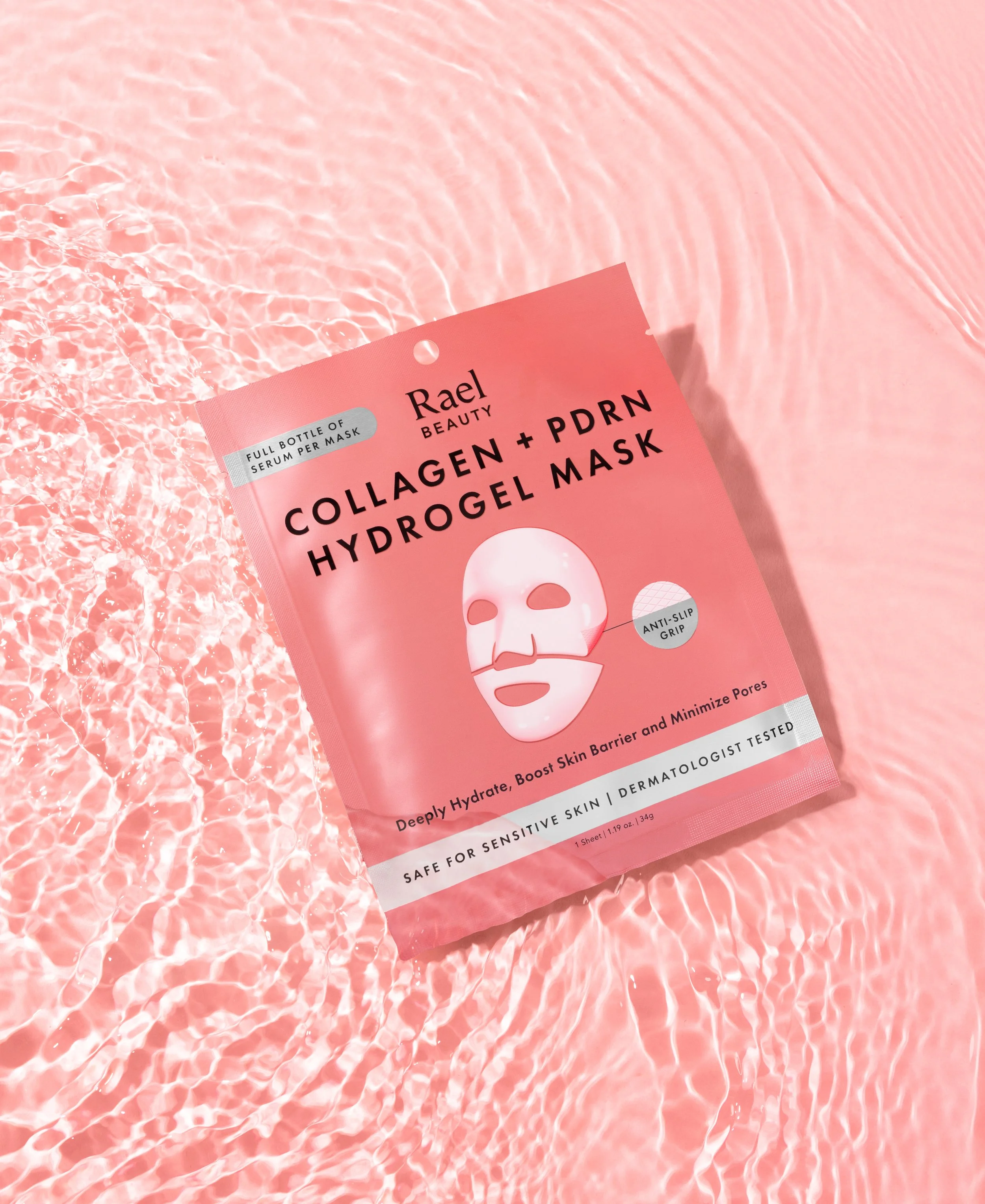 Rael Beauty Collagen + PDRN Hydrogel Mask