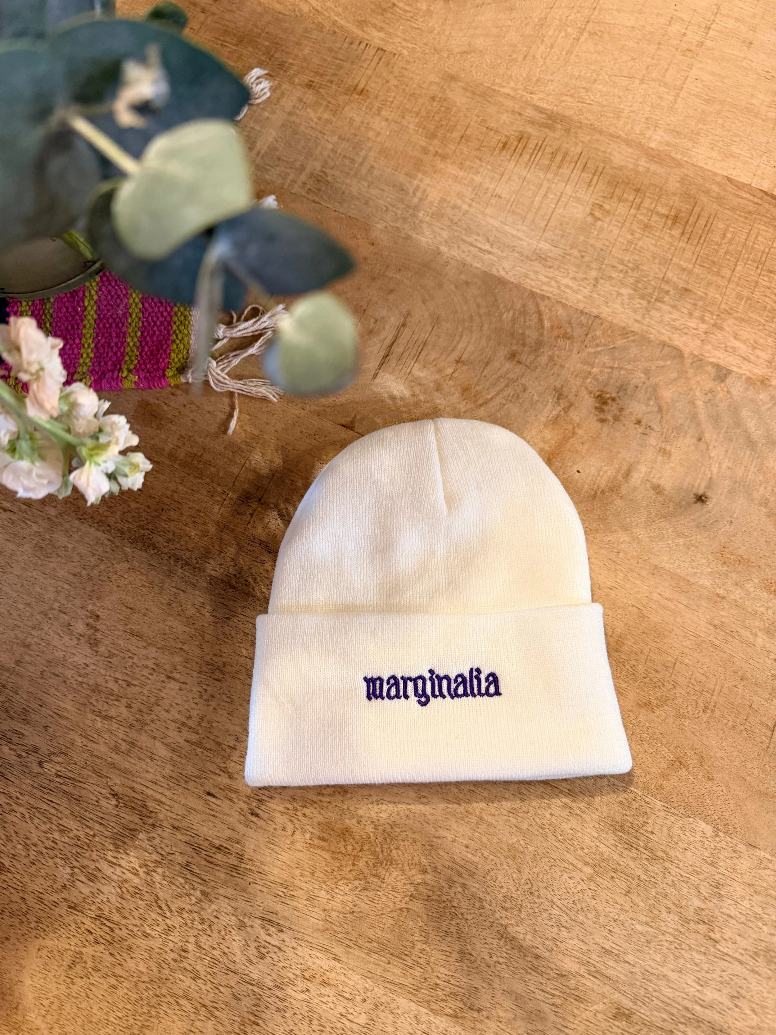 Written Logo Beanie