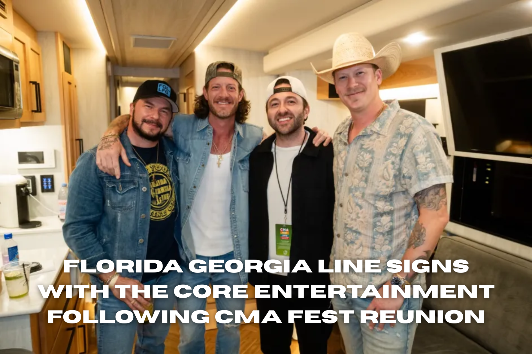 Florida Georgia Line Signs With The Core Entertainment Following CMA Fest Reunion