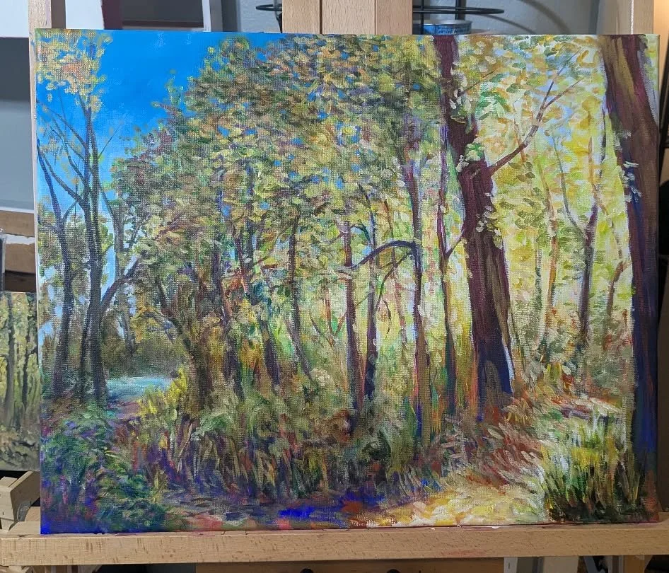 the first of the studio versions!! Based on a study I did a few weeks ago at the UW Arboretum. October really is the best month 😌🍁🍂

#madisonart #madisonwi