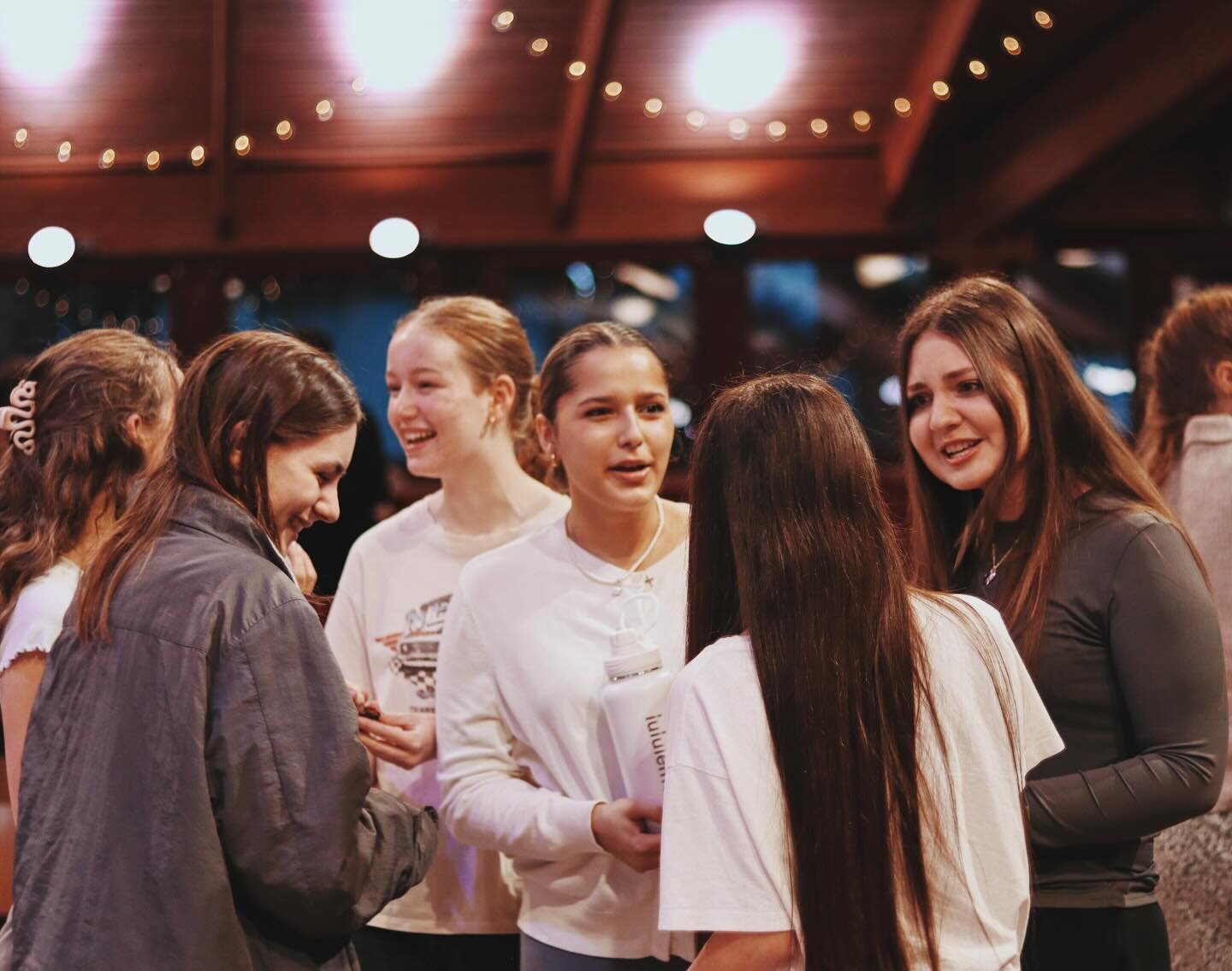 We love being together! We cherish new people and want our youth and church to be a place where people belong 🫶🏼
.
.
The Youth Easter Social is coming up! Inflatable fun, make your own chocolate nests &amp; we&rsquo;ll be showing the Wonka movie! W