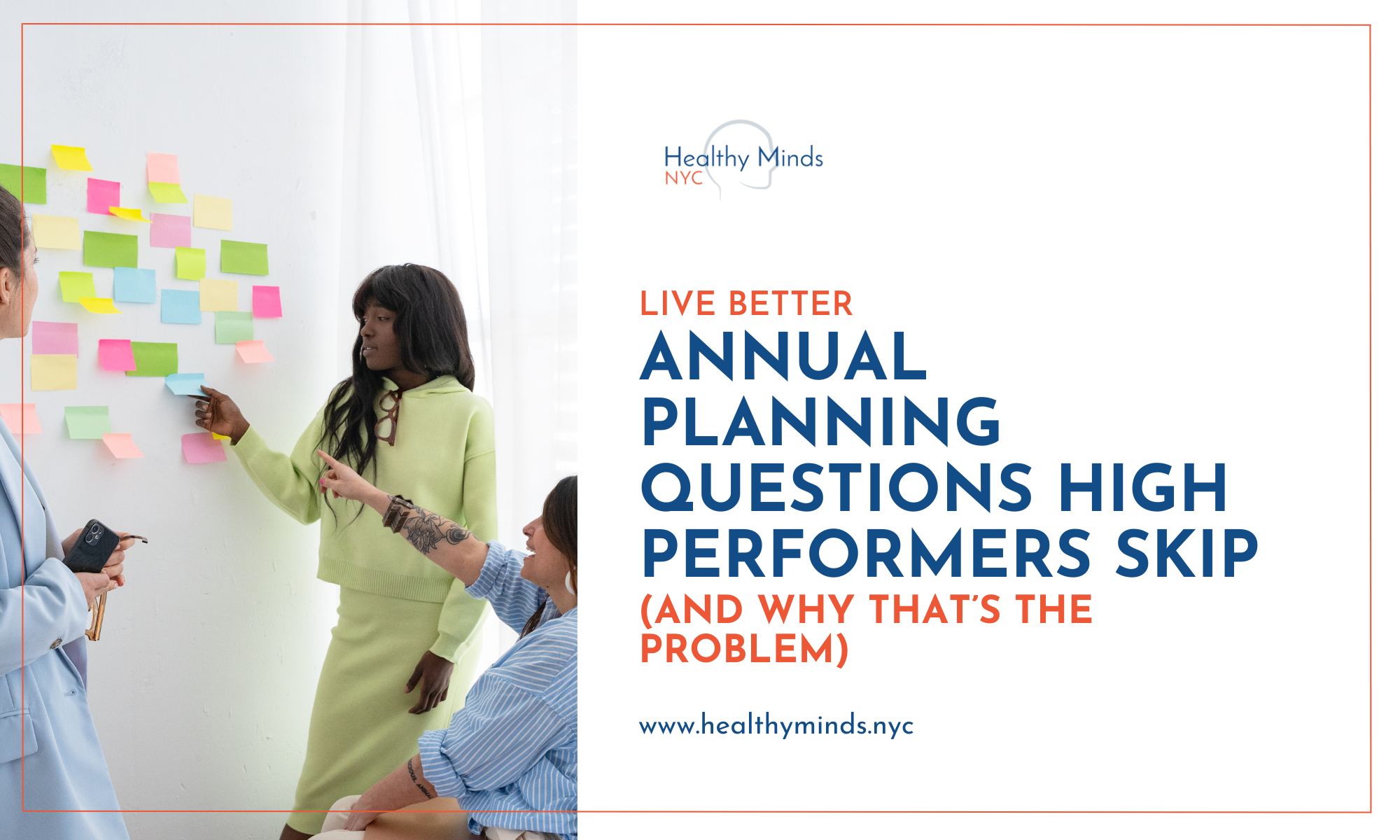 Women strategic planning for the year in NYC