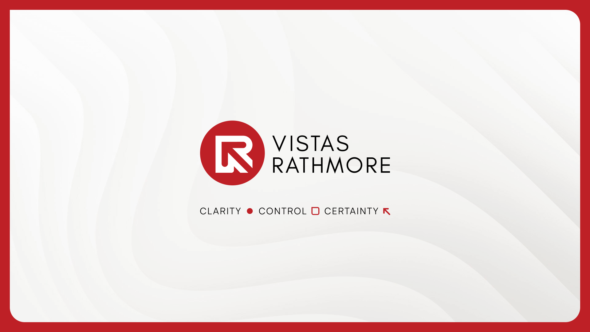 Vistas Rathmore — A Brand Built From a Single Mark