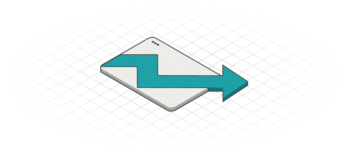 Envelope with an arrow pointing to the right, symbolizing email sending or message transmission.