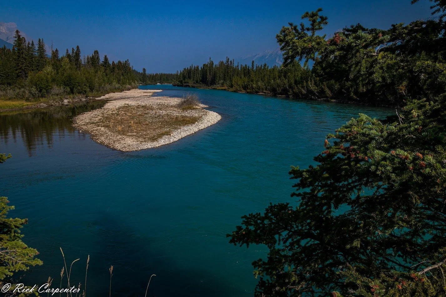 Bow River in Canmore, Alberta

