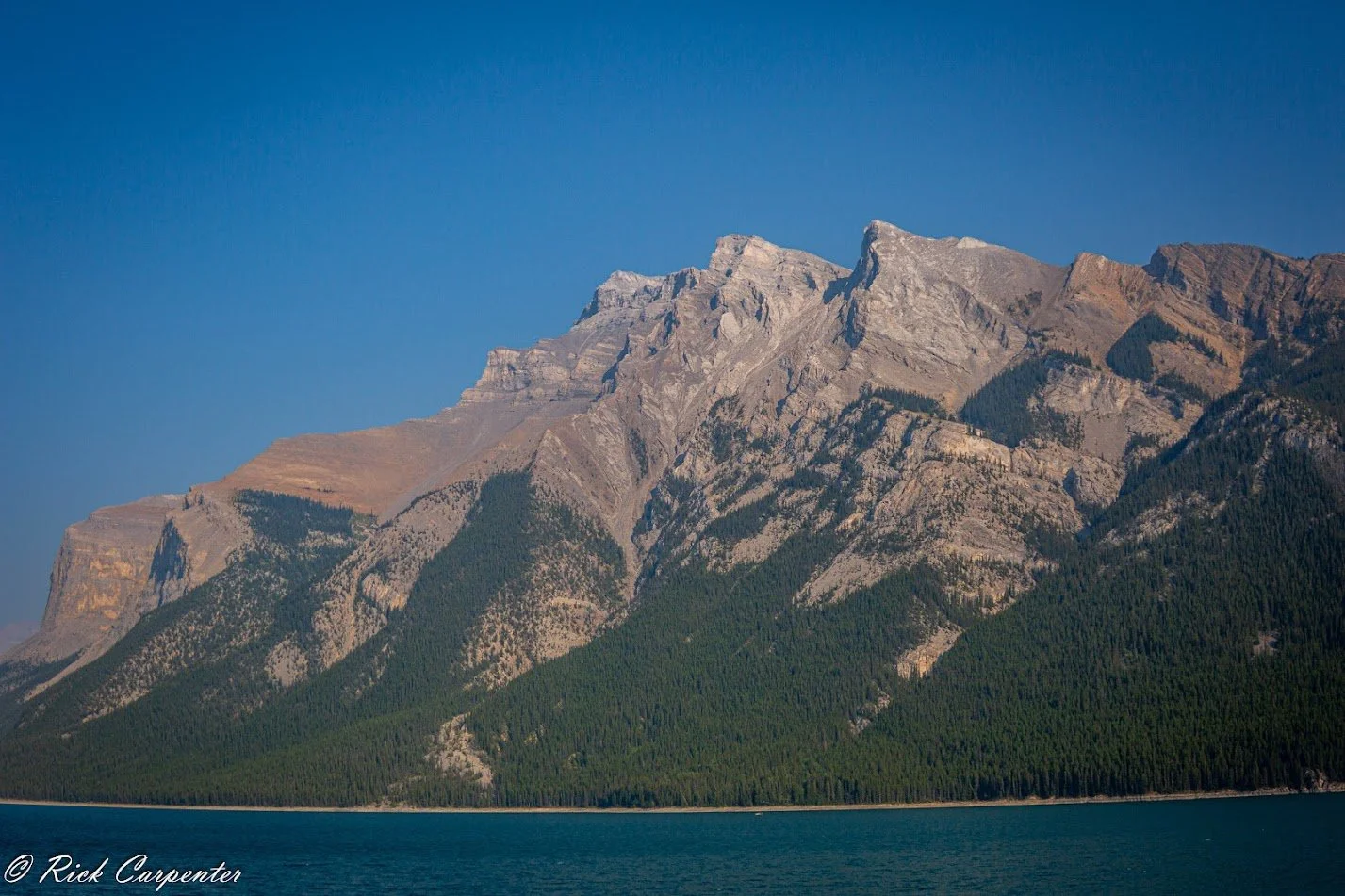 Canadian Rockies at Lake Minnewanka