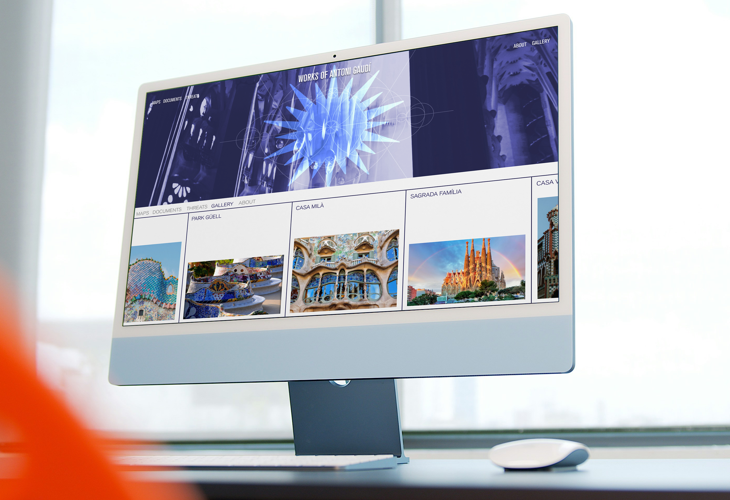 Works of Antoni Gaudí / Visual Identity Design