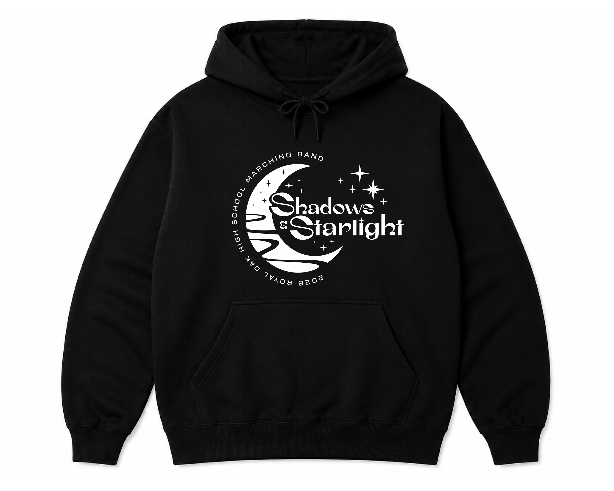 2926 royal oak marching band pullover hoody