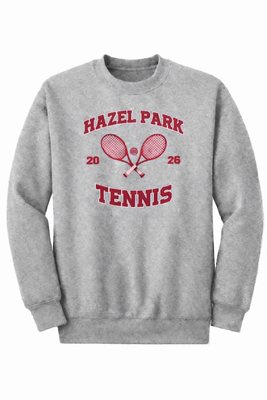 hazel park tennis crewneck sweater