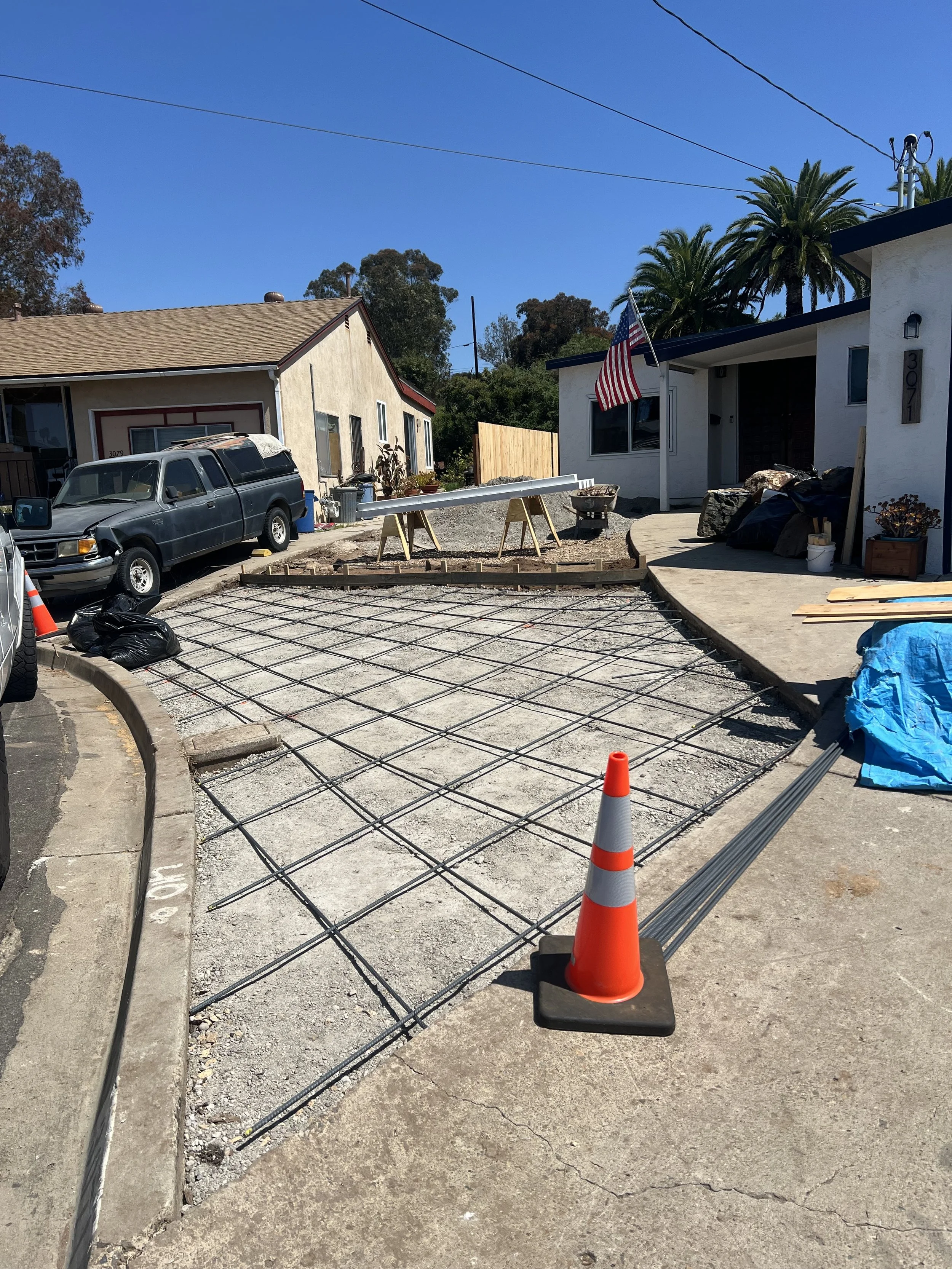 rebar forms for concrete
