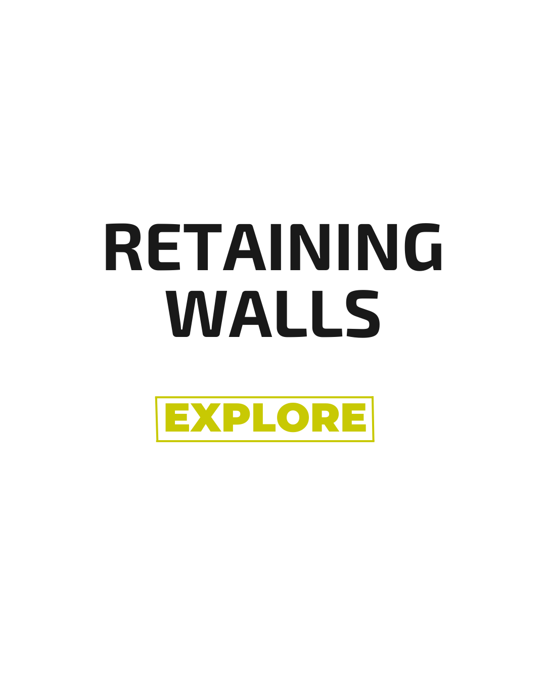 Retaining Wall Contractor