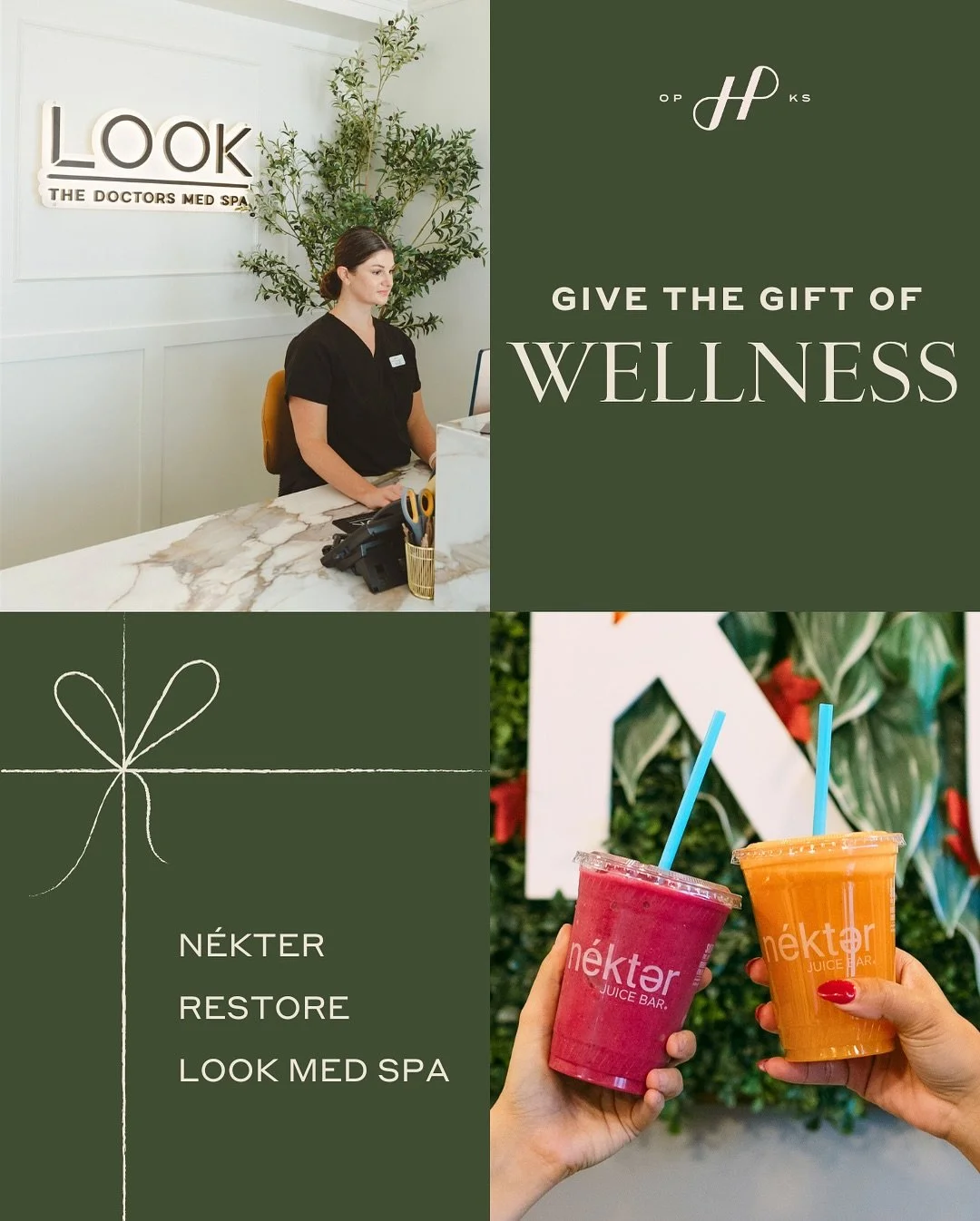 Yet another GIVEAWAY!

This week we&rsquo;re giving the Gift of Wellness! We&rsquo;re giving away $200 worth of gift cards to @nekterkansascity, @rhw_overlandpark, and @lookmedspas . Take care of yourself&hellip; or someone you love!

Here&rsquo;s ho