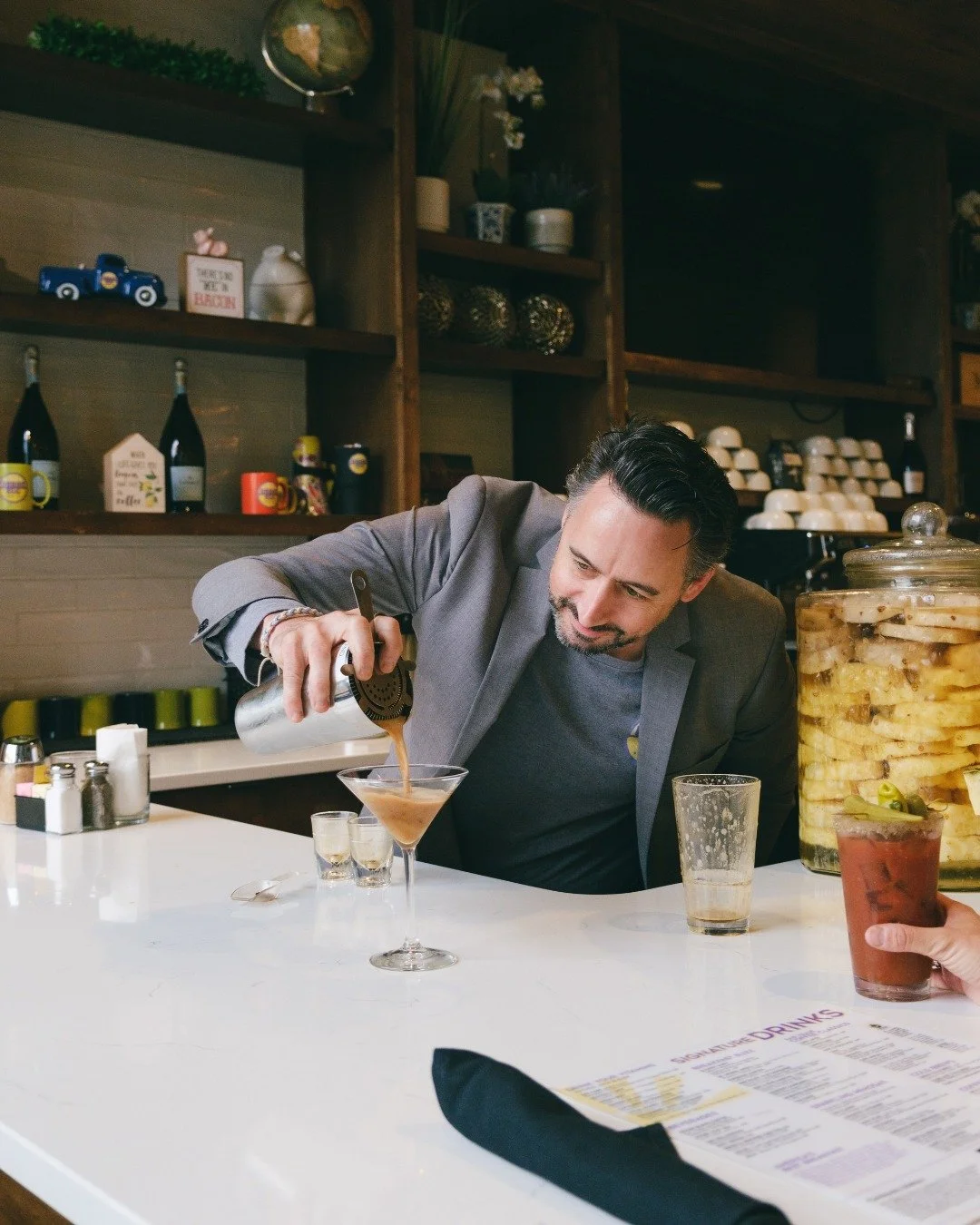 We made it. Espresso martinis are calling at @urbanegg