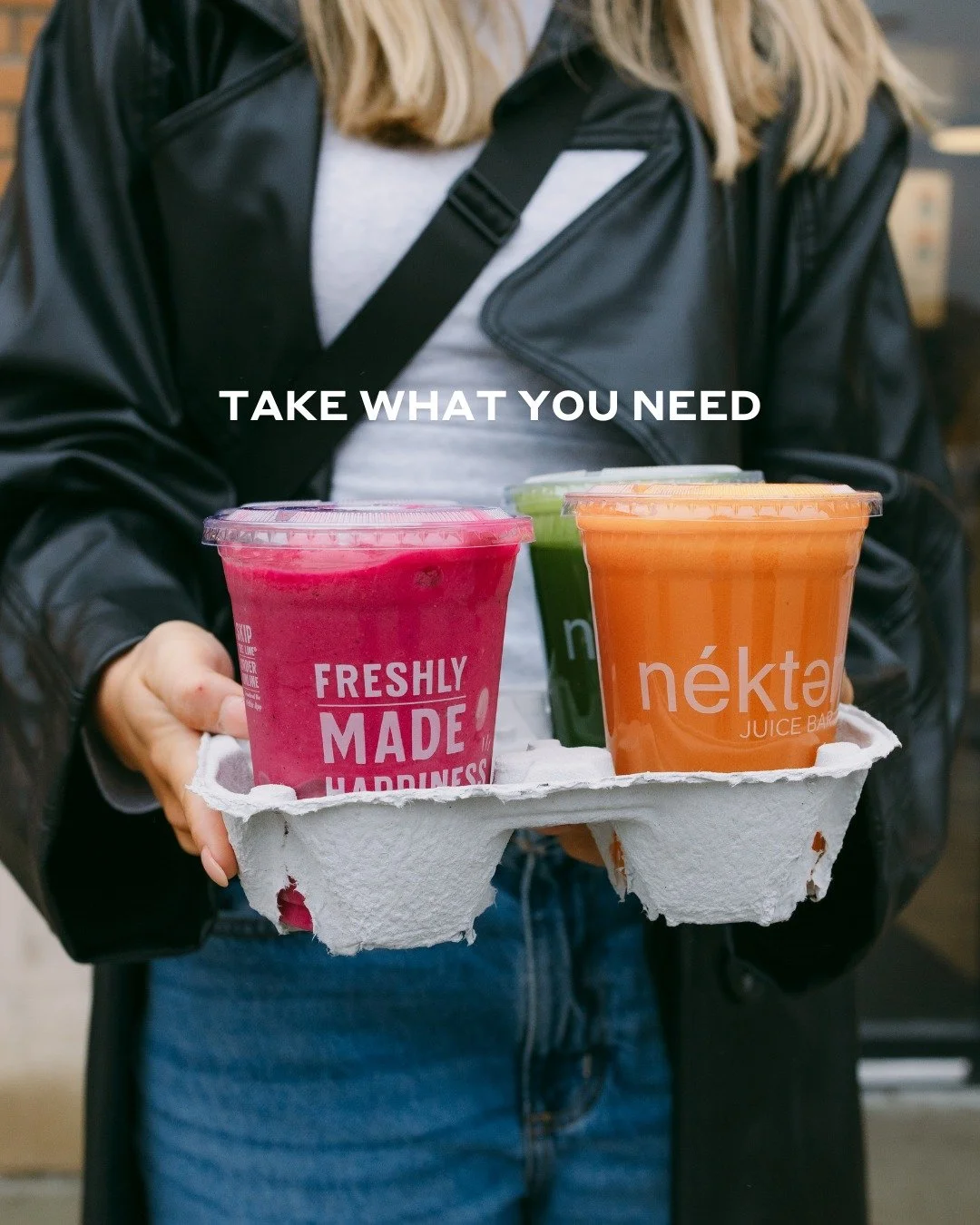 Take what you need today
Energy ✔️
Balance ✔️
Motivation ✔️
Restoration ✔️

Find it at @nekterkansascity at Hawthorne Plaza.