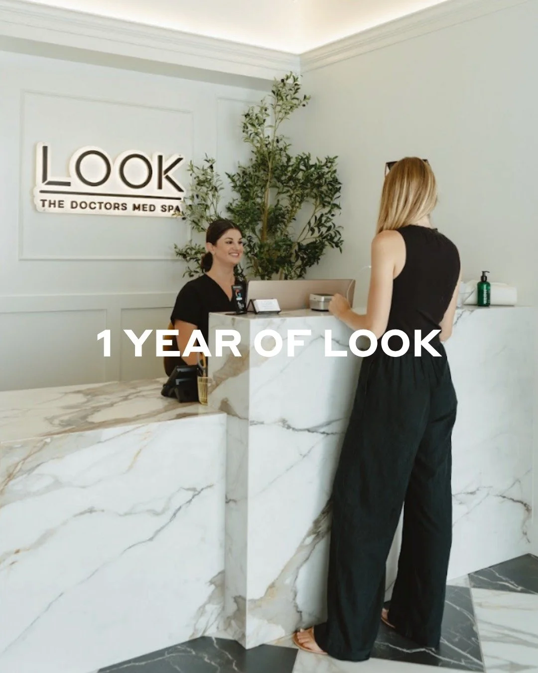 One year of LOOK and they're celebrating big ✨🥂

Join us June 4 from 6-8pm for a night of beauty, bubbles, raffles, giveaways, and our biggest &ldquo;spend more, get more&rdquo; event yet.

⭐ Spend $500, get $600
⭐ Spend $1000, get $1250
⭐ Spend $20