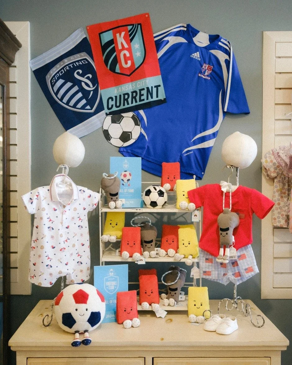 Current mood: shopping for the next generation of soccer fans
