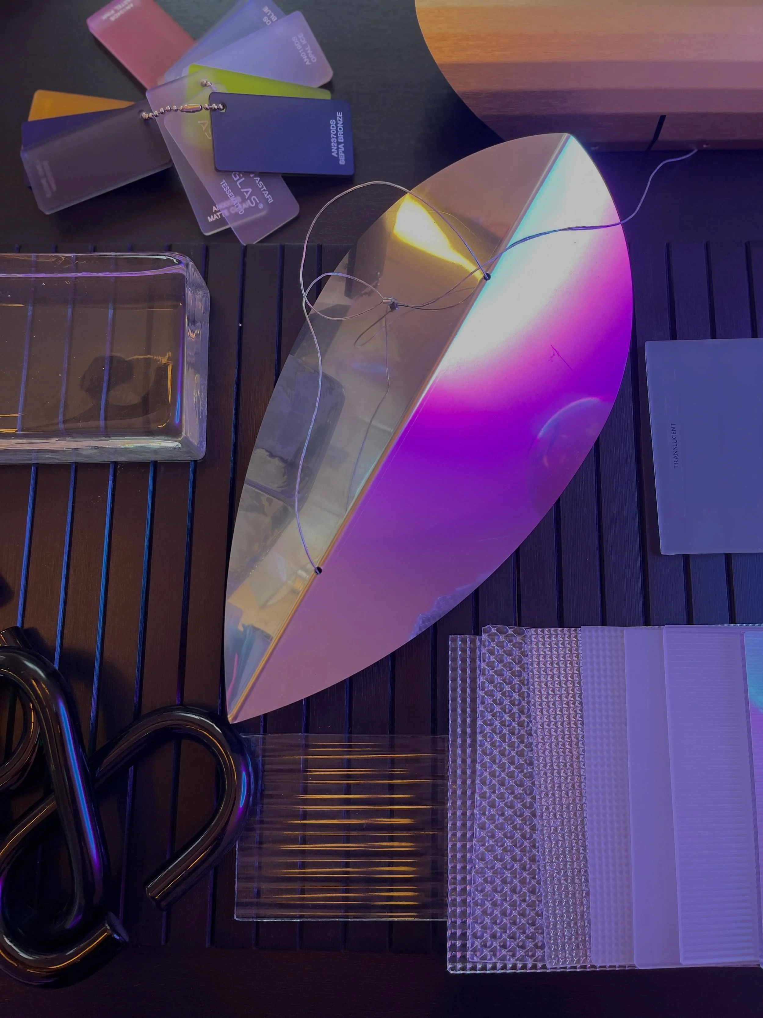 It&rsquo;s easy to forget the sheer variety of materials that can be transformed into light. Metals, glass, timber, stone, fabric and acrylic each bring their own character, texture and way of interacting with illumination.

From refined finishes to 