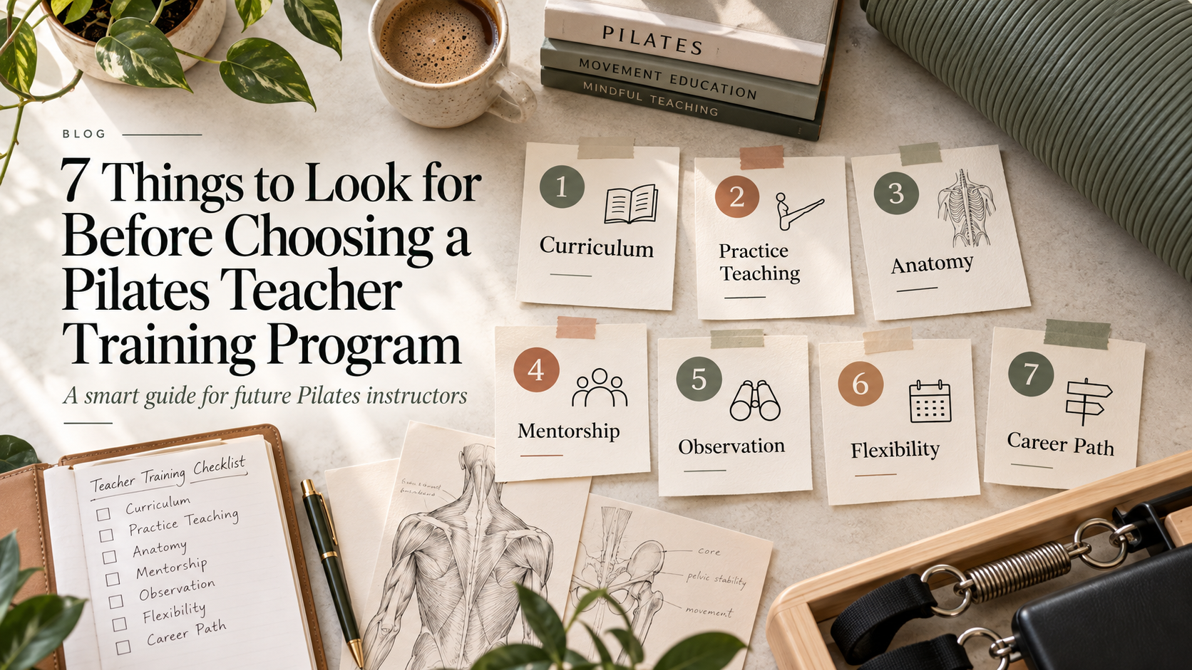 7 Things to Look for Before Choosing a Pilates Teacher Training Program