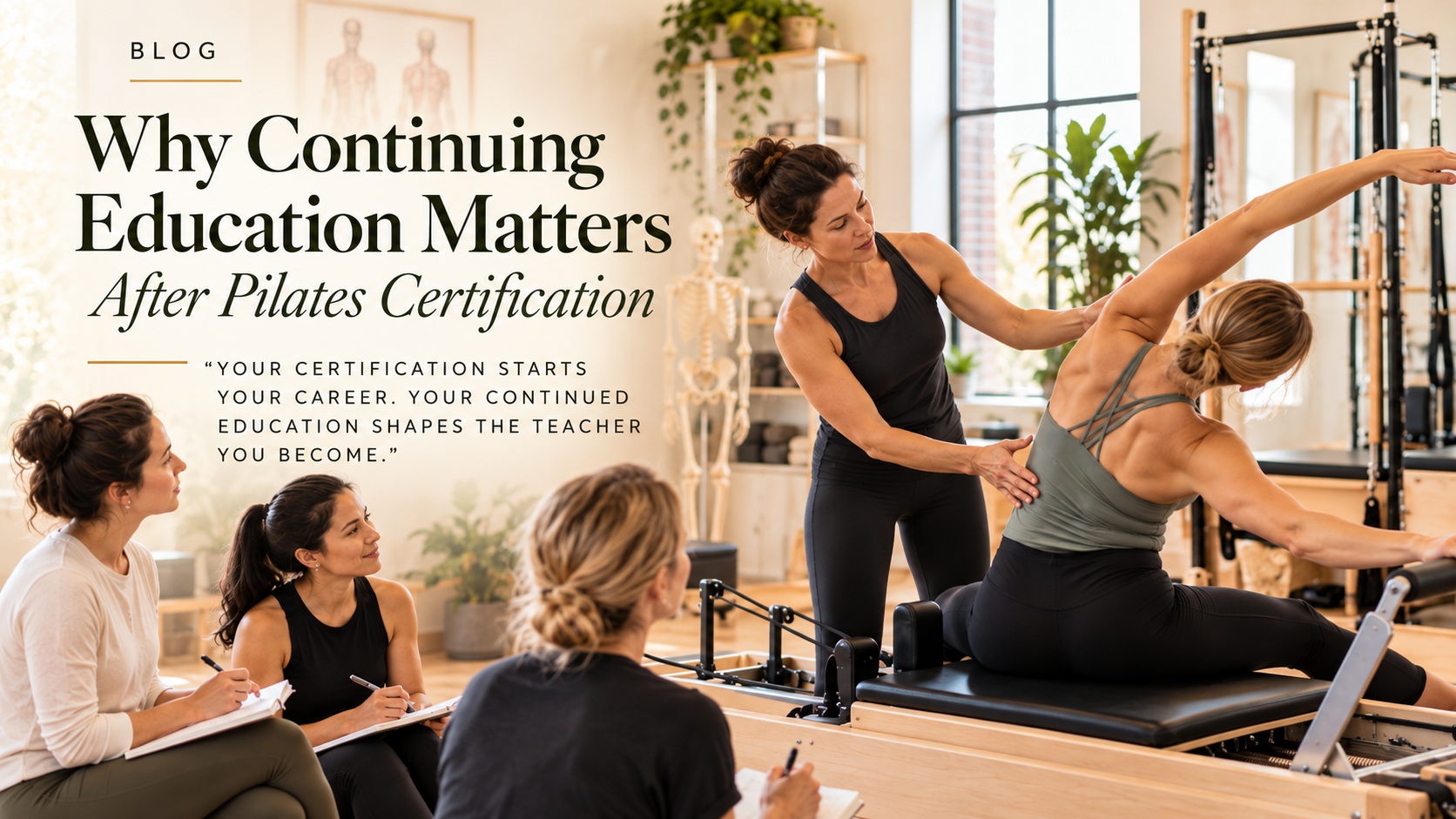 Why Continuing Education Matters After Pilates Certification