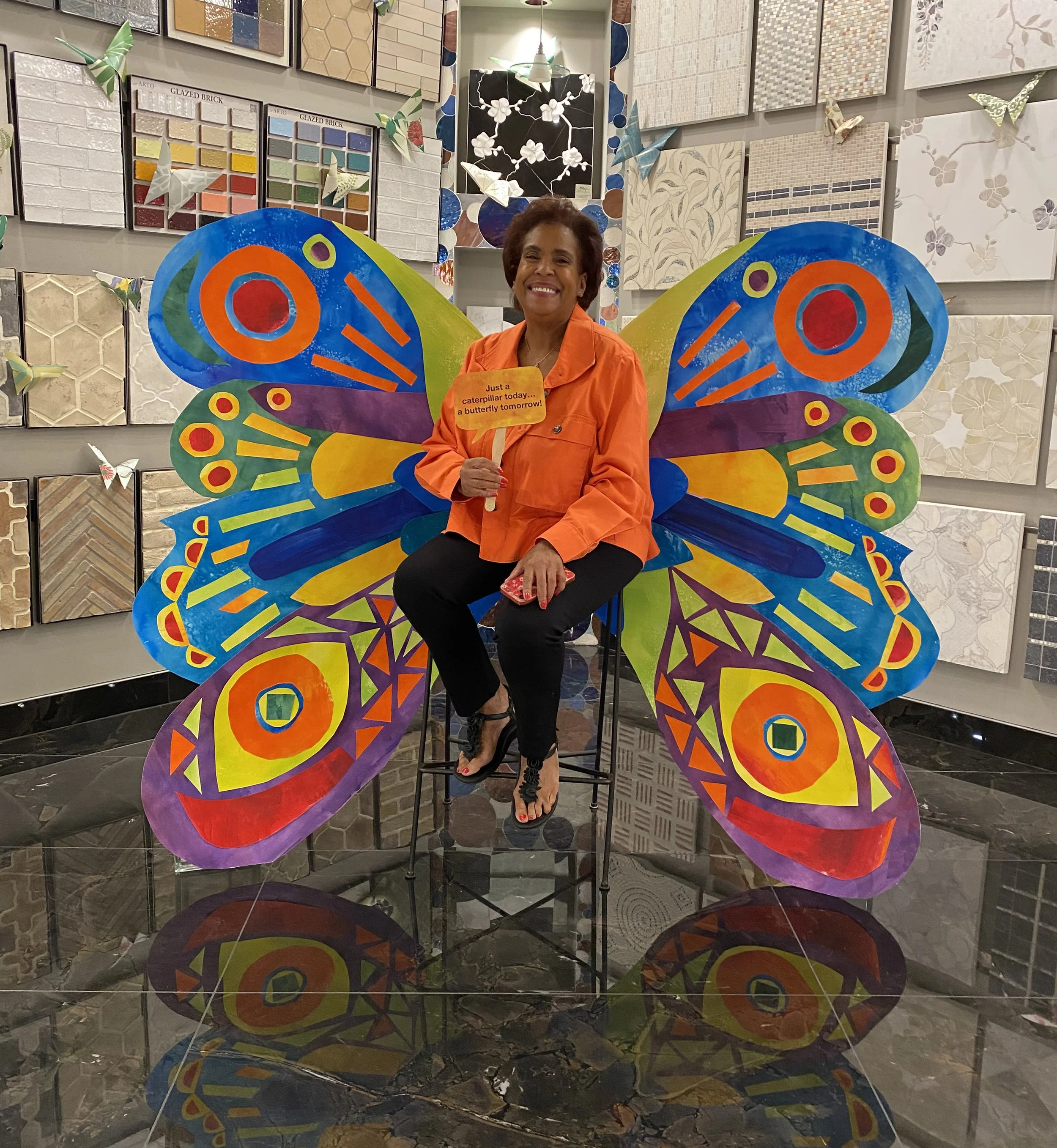 Hungry Caterpillar Selfie Station