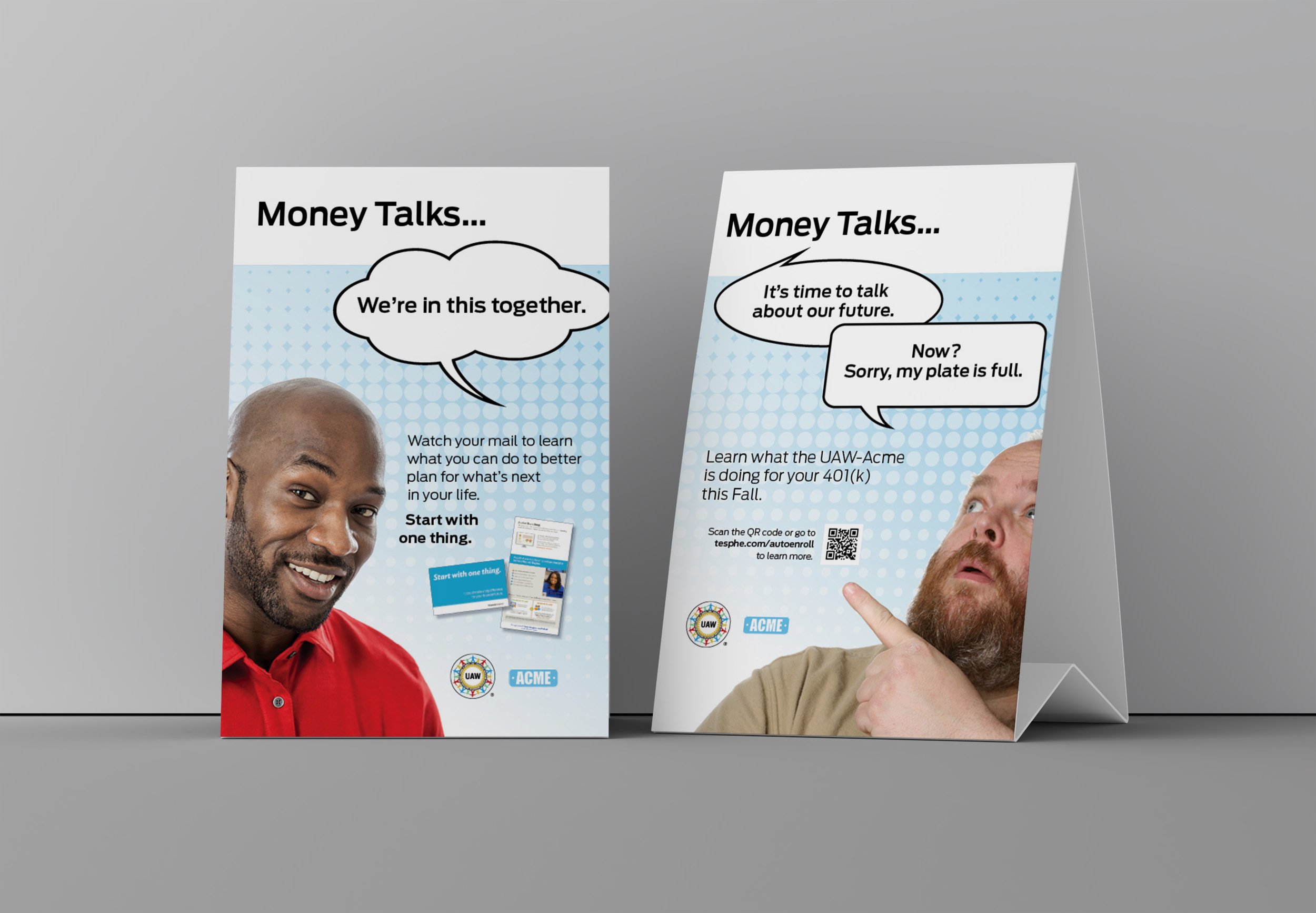 Table Tents for Break Rooms