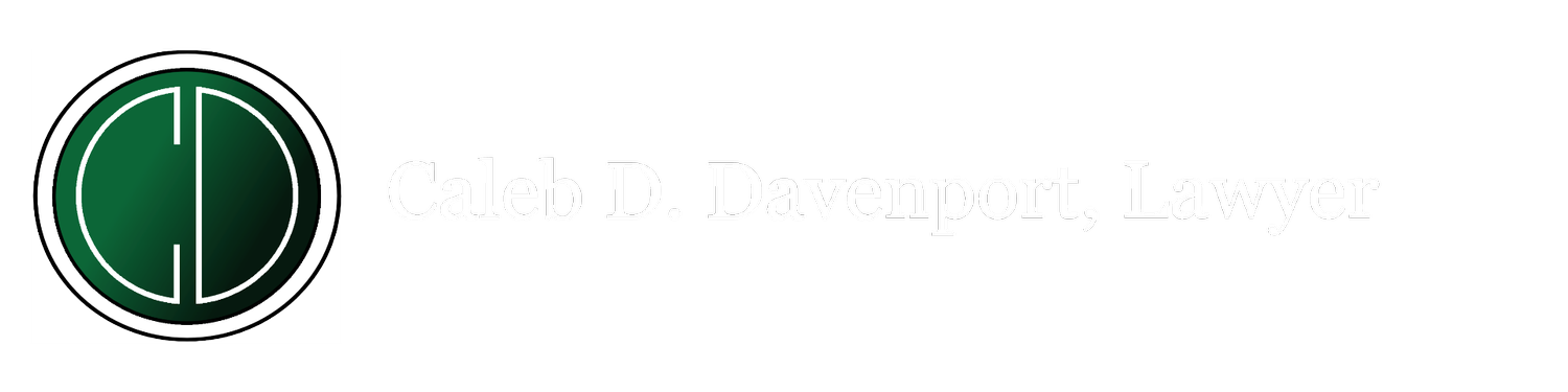 Caleb Davenport, Lawyer 