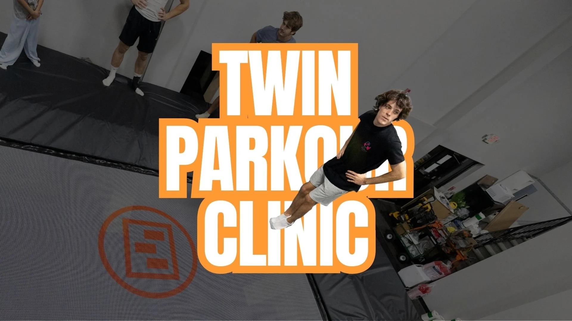 Twin Parkour Freerun Clinic at HUB Sudbury