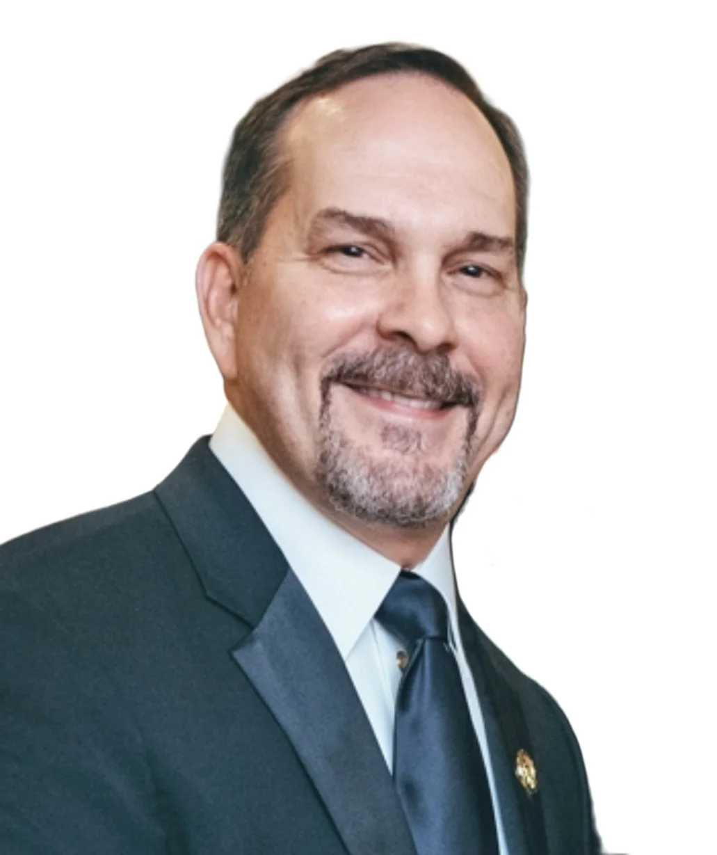 Smiling male thriller author Joe Betar formal