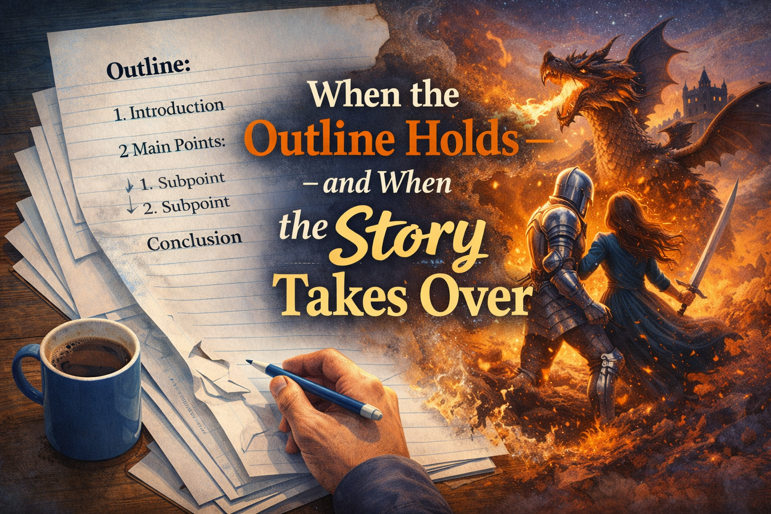 When the Outline Holds—and When the Story Takes Over