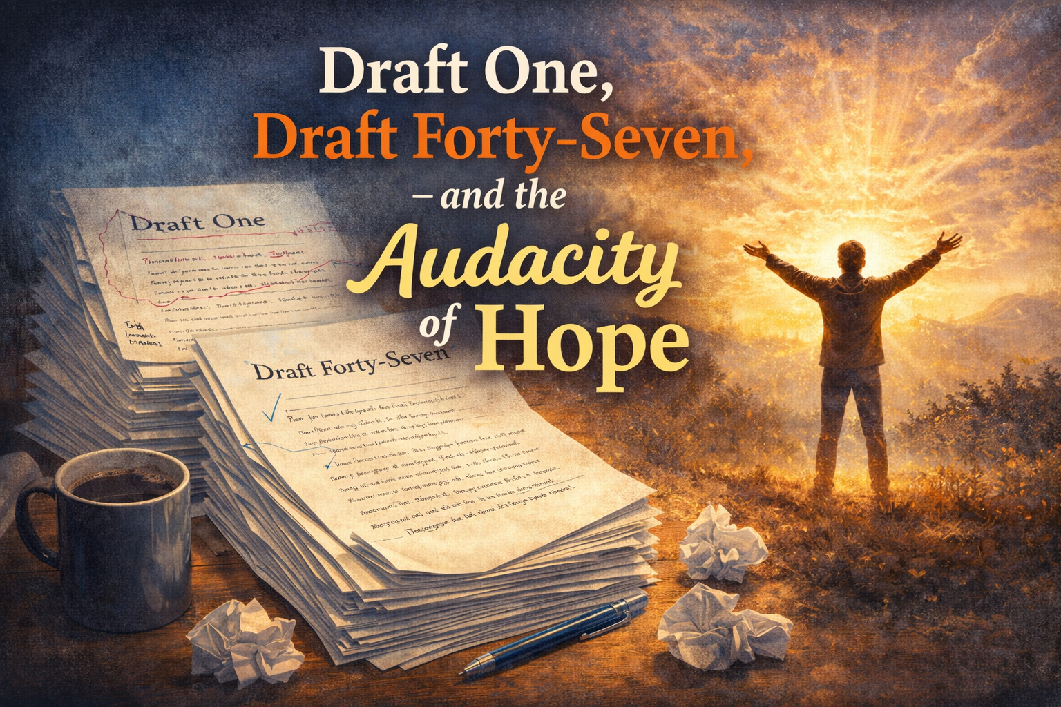 Draft One, Draft Forty-Seven, and the Audacity of Hope