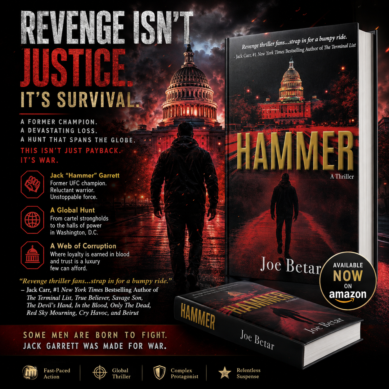 What Makes a Great Thriller? Lessons from Writing HAMMER