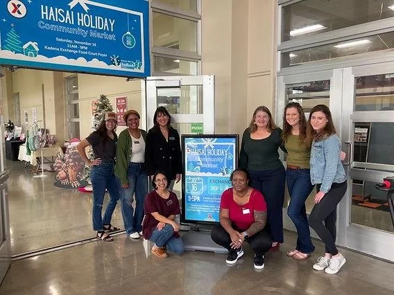 Members of Shop Oki Local Directory (SOLD) at Haisai Holiday hosted by Kadena Exchange